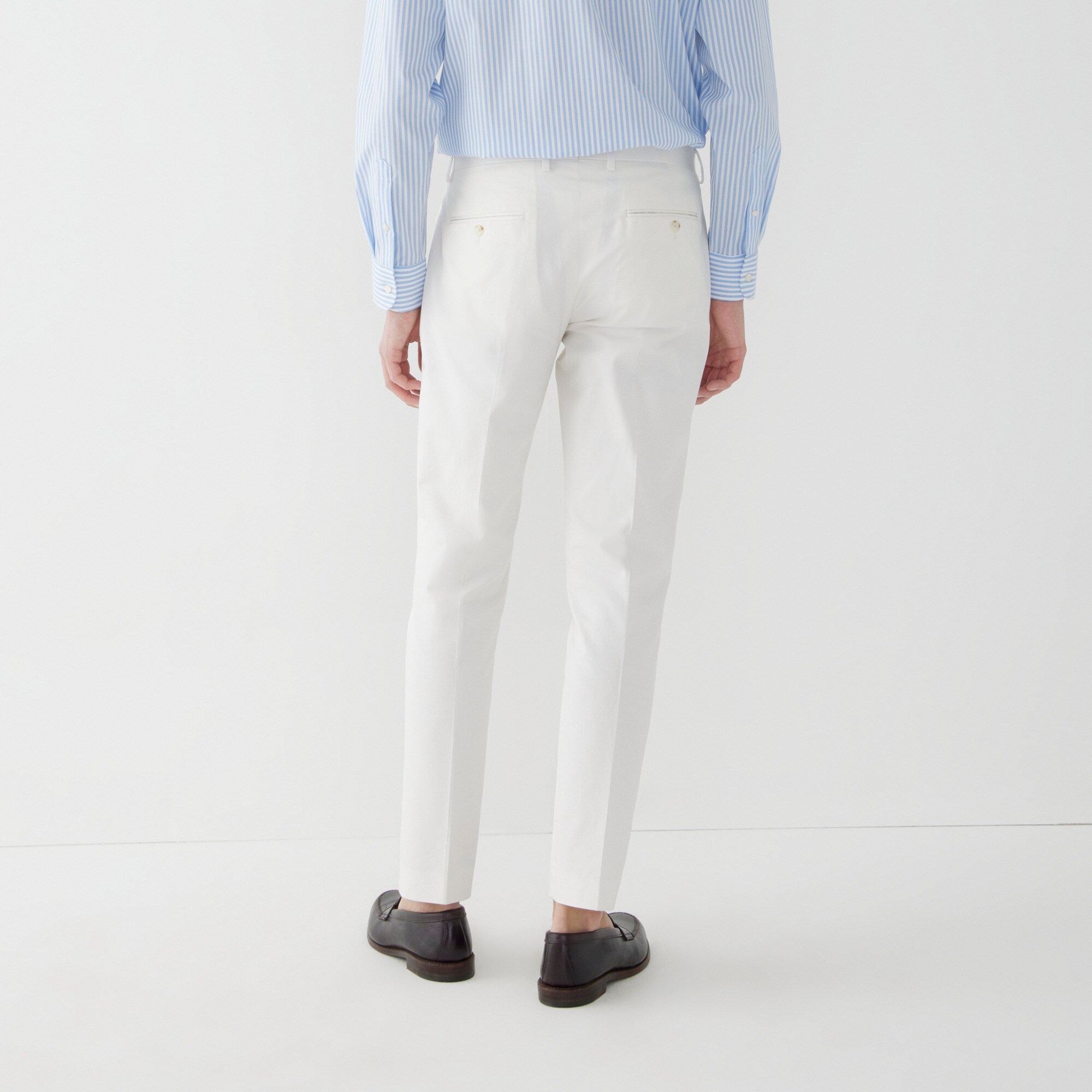 Ludlow Slim-fit suit pant in Italian chino