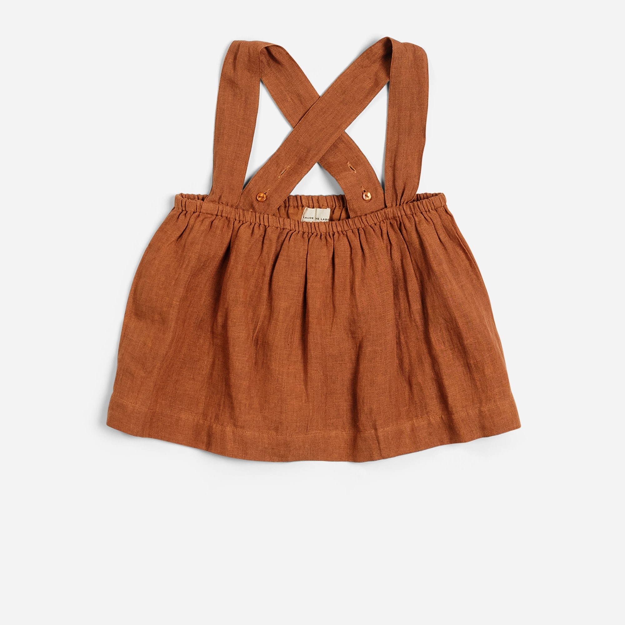 LAUDE the Label Breeze Tank in Amber Brown