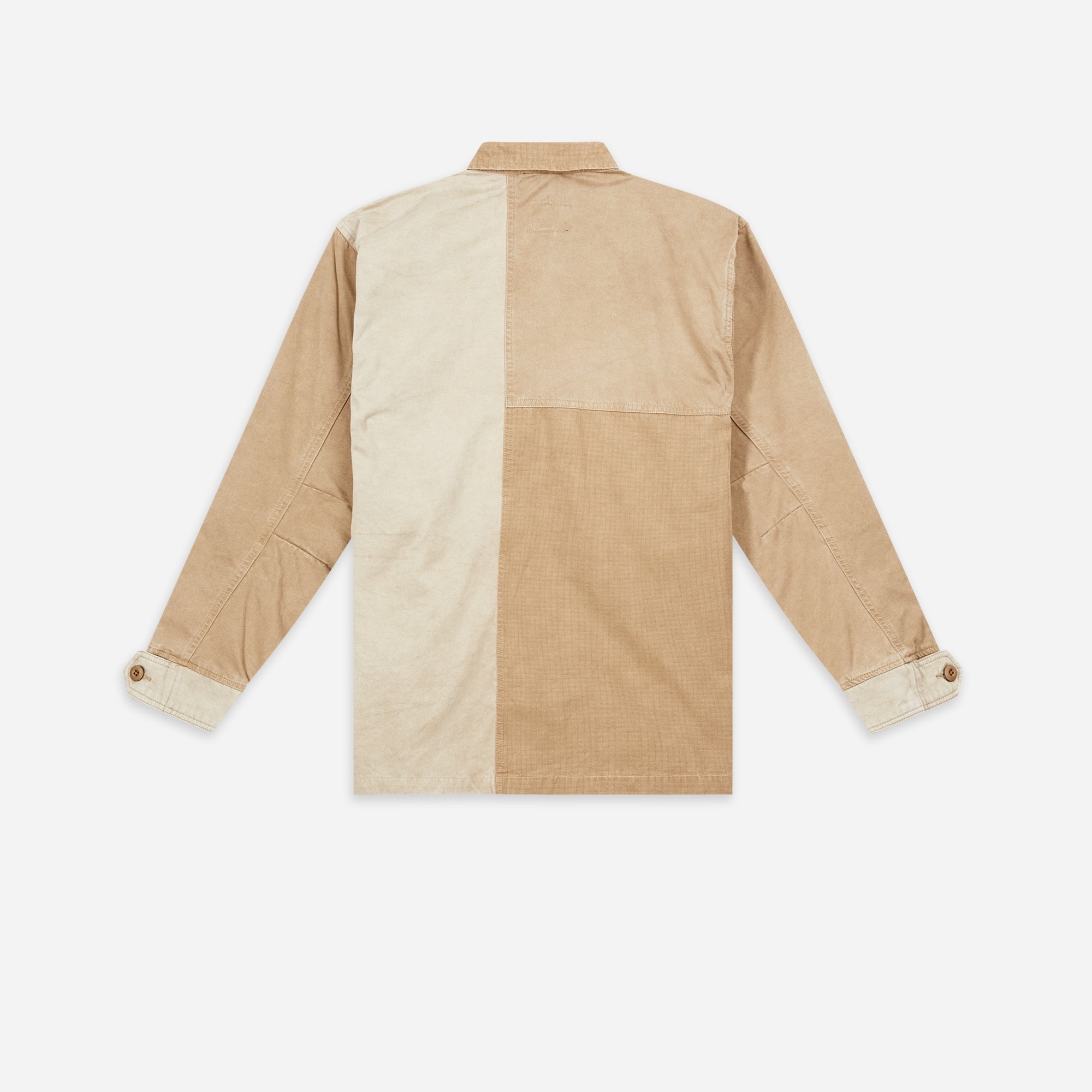 Men's Alpha Industries® mixed-media shirt-jacket