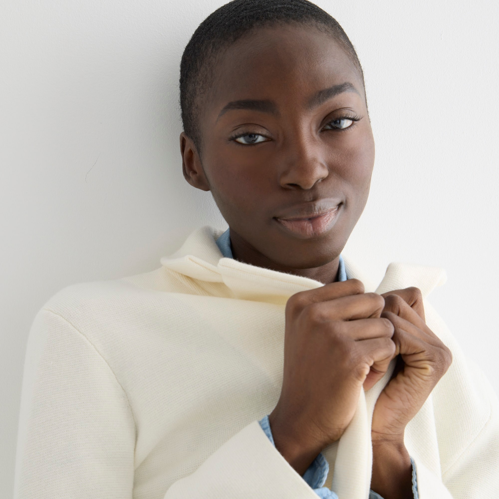 Cecile relaxed sweater-blazer