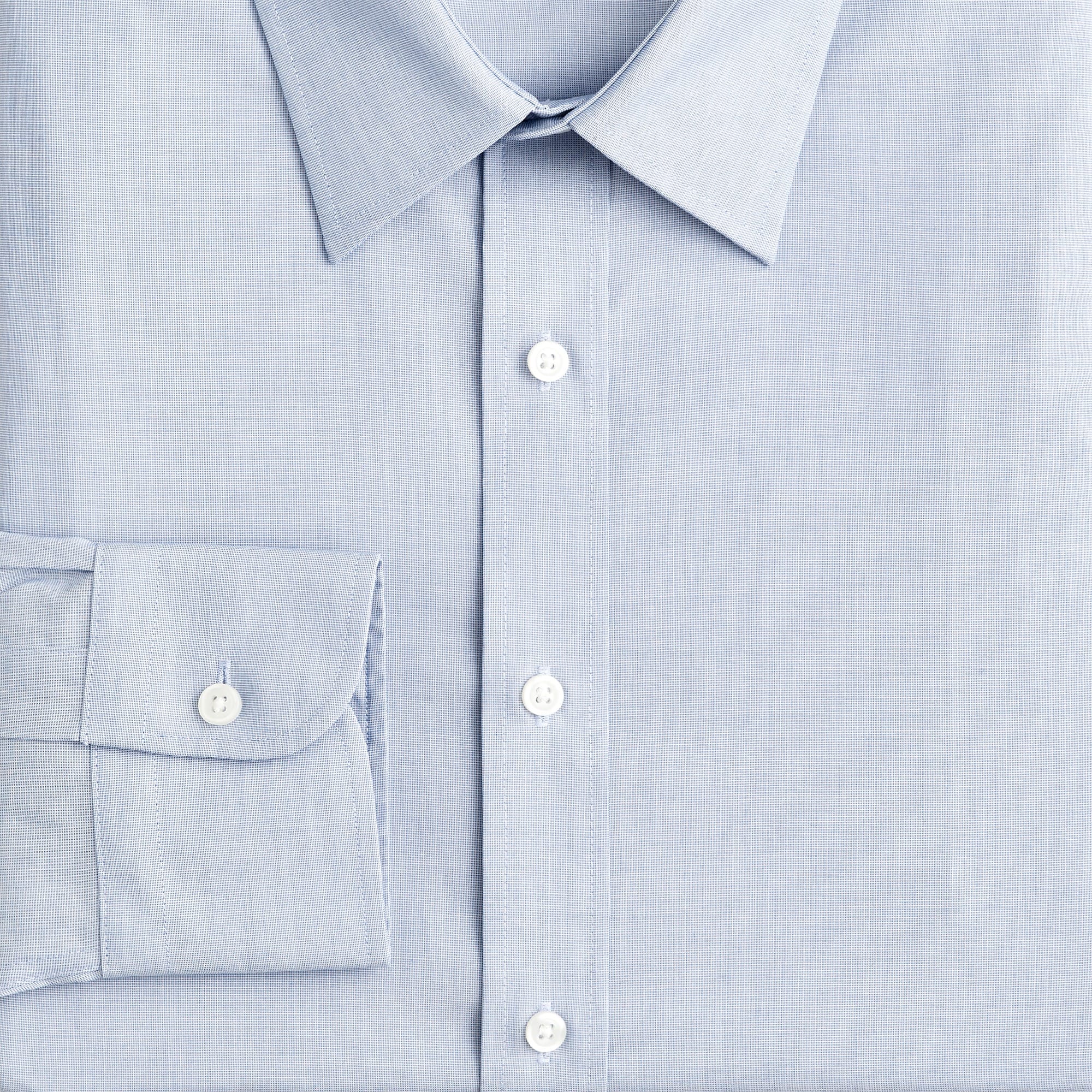 Bowery stretch cotton shirt with point collar