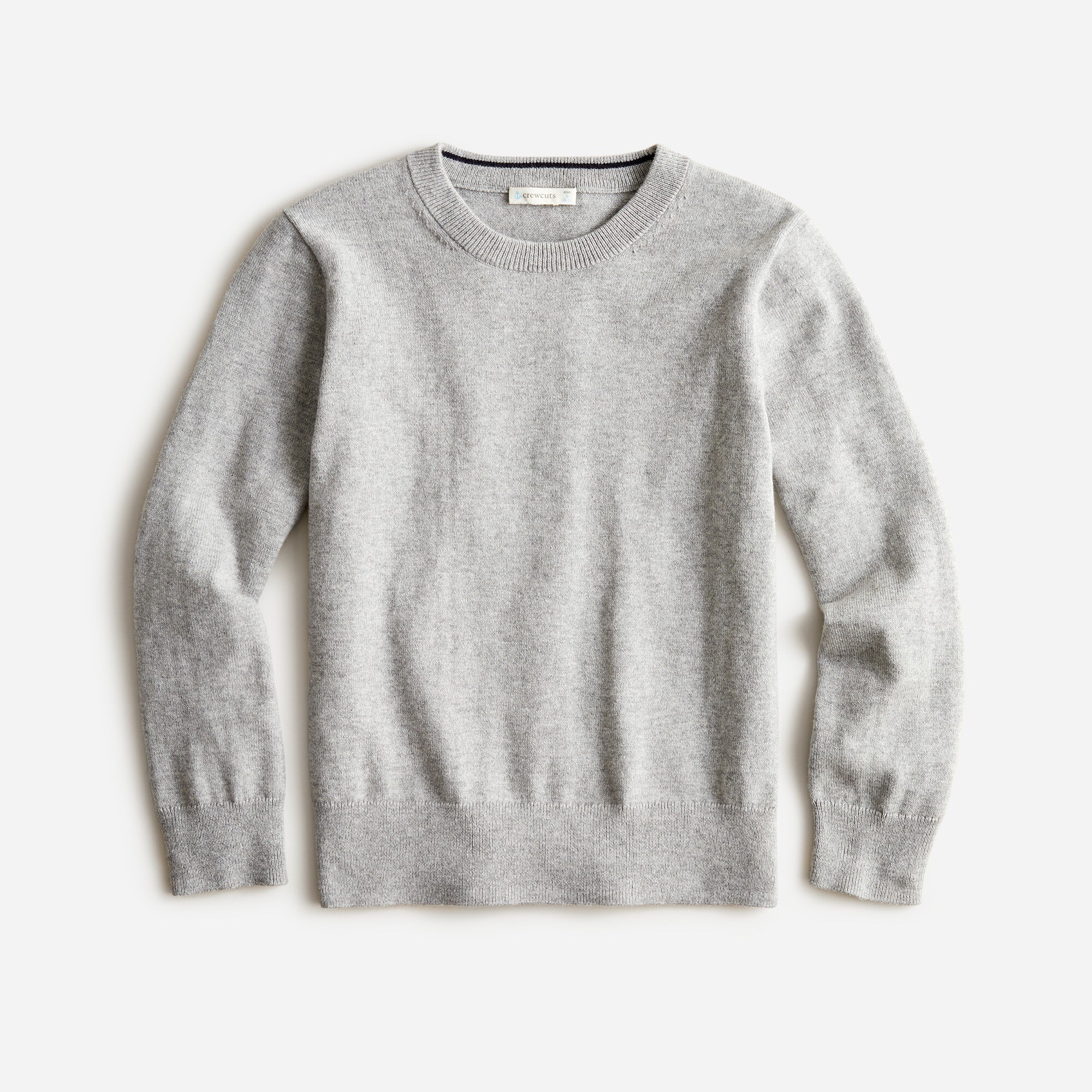Kids' cotton-cashmere crewneck sweater