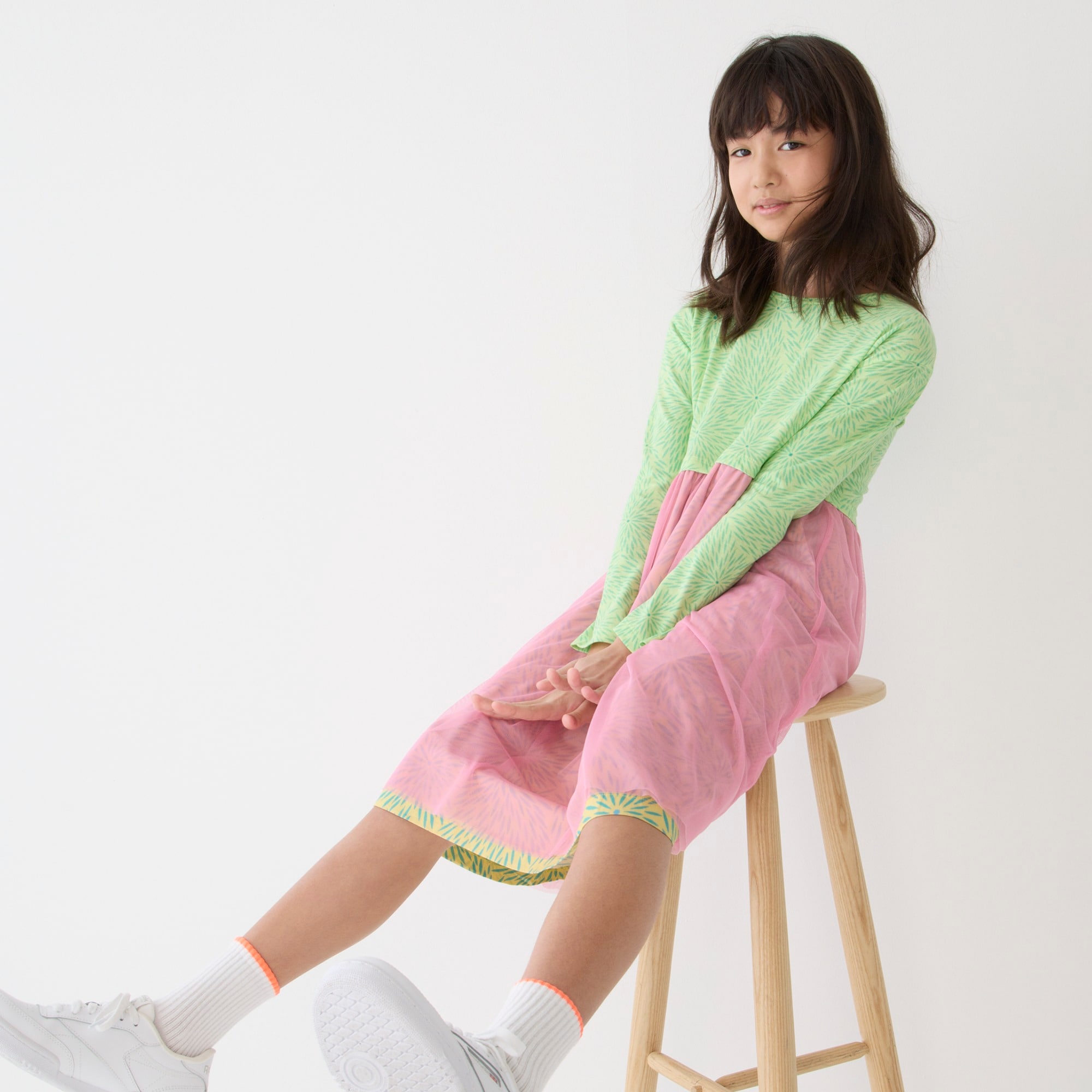 Limited-edition Julia Chiang X J.Crew kids' knit dress