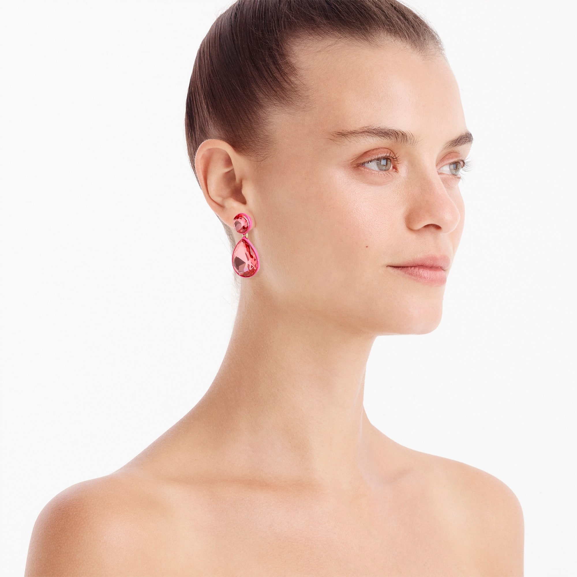 Sparkly teardrop earrings