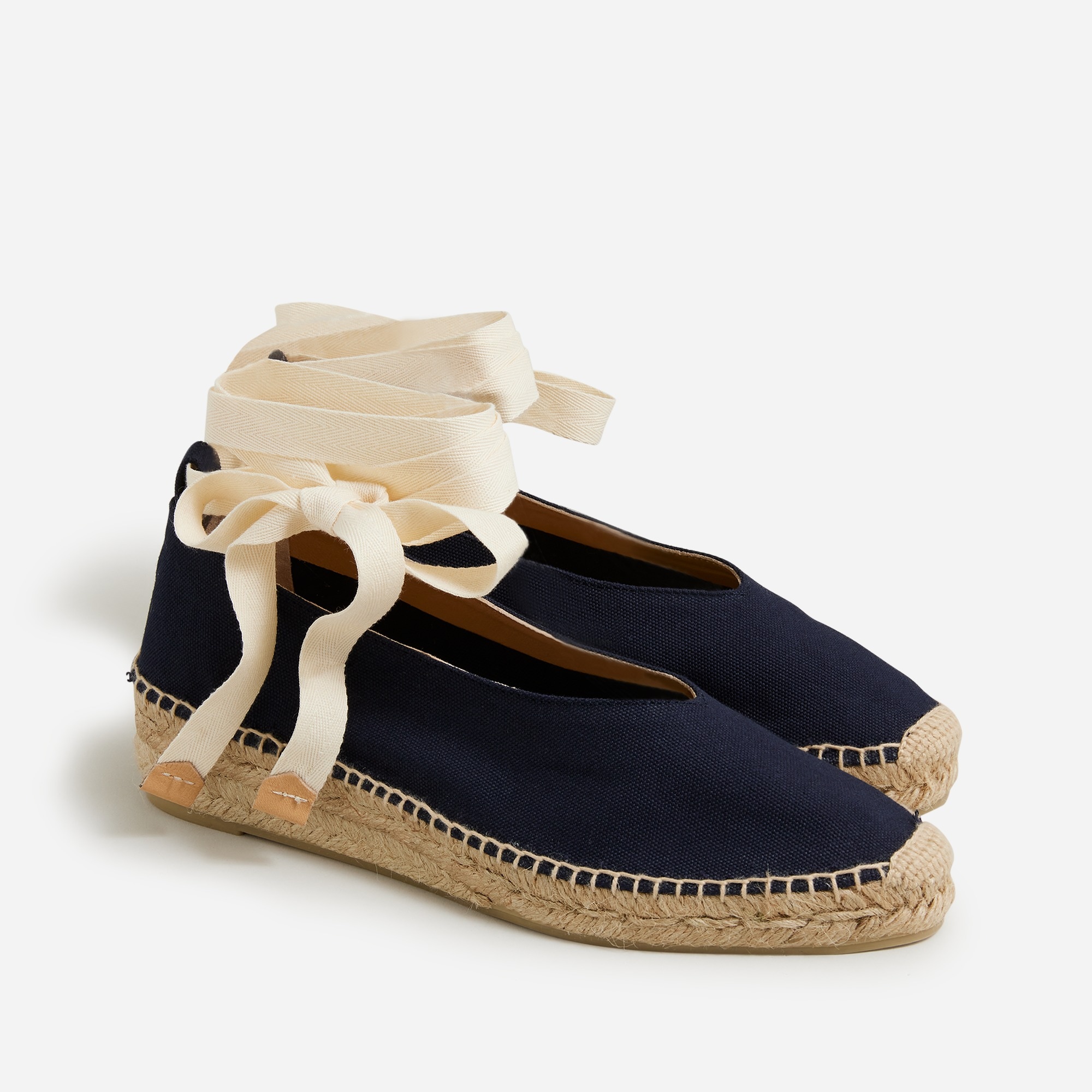 Castaner® X J.Crew lace-up espadrille sandals