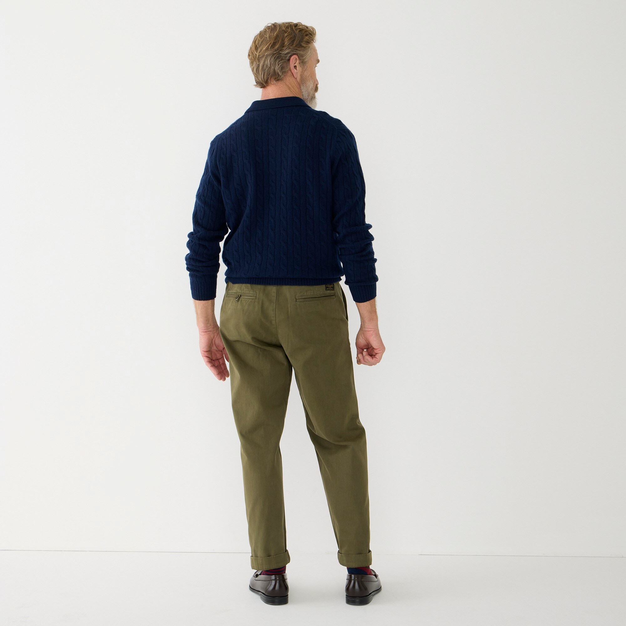 Wallace & Barnes selvedge officer chino pant