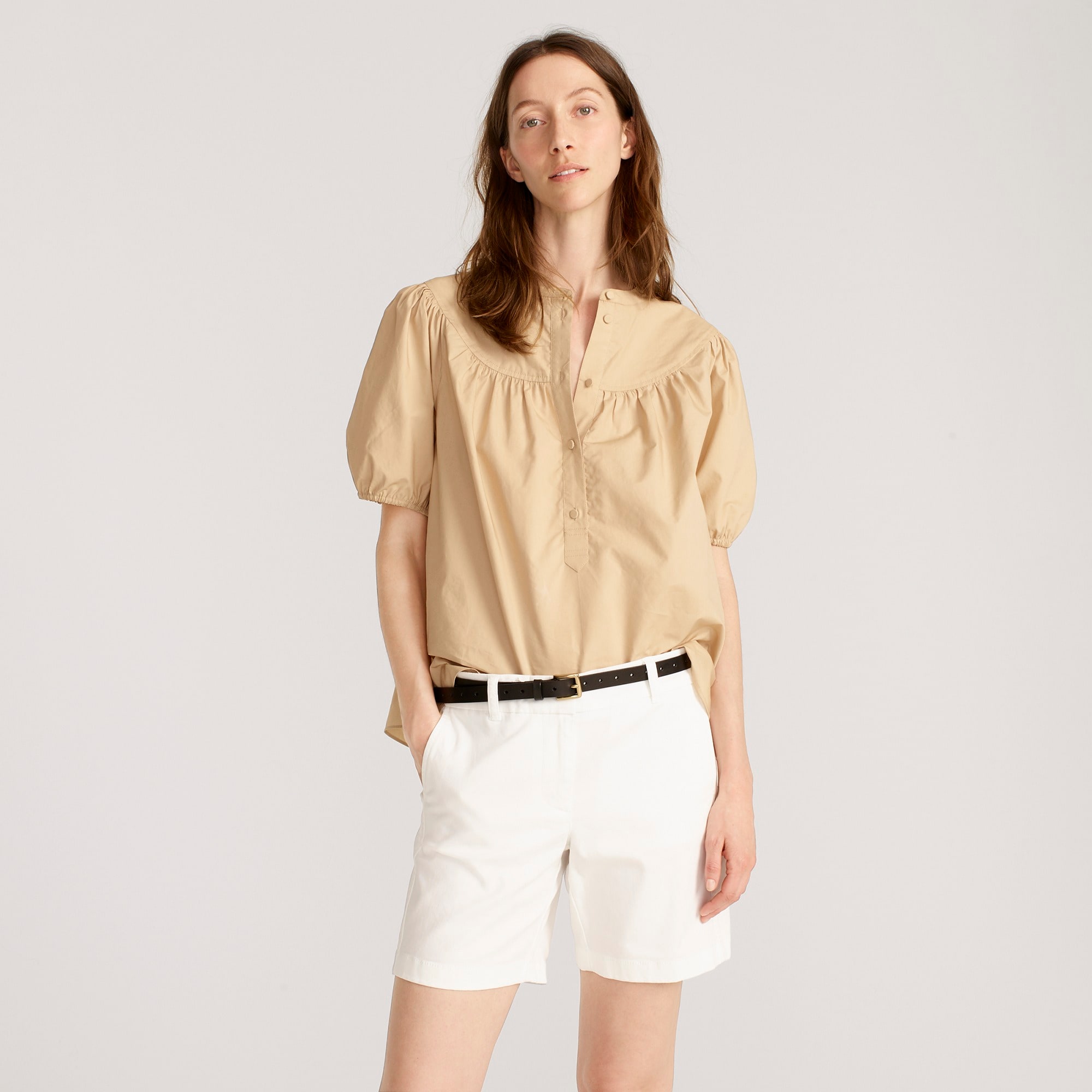 7" stretch chino short
