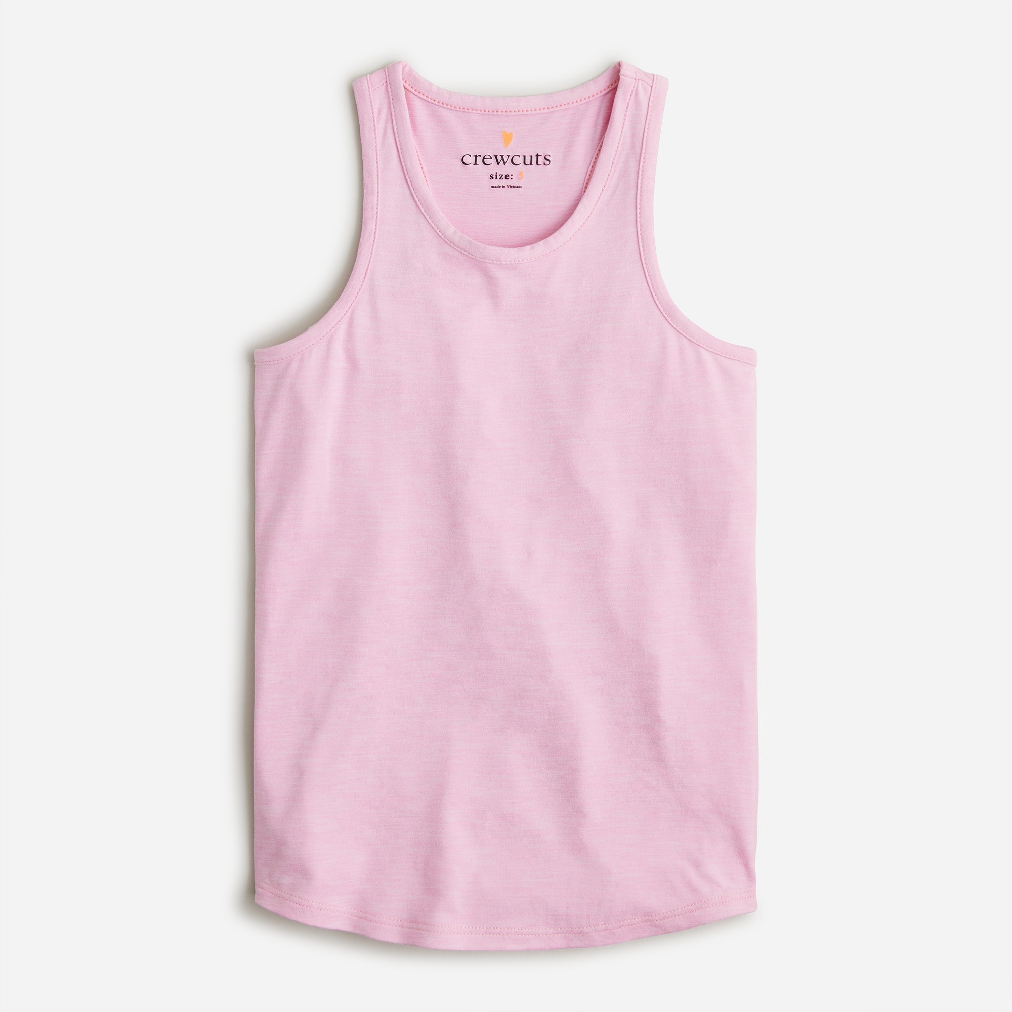 Girls' active racerback tank top