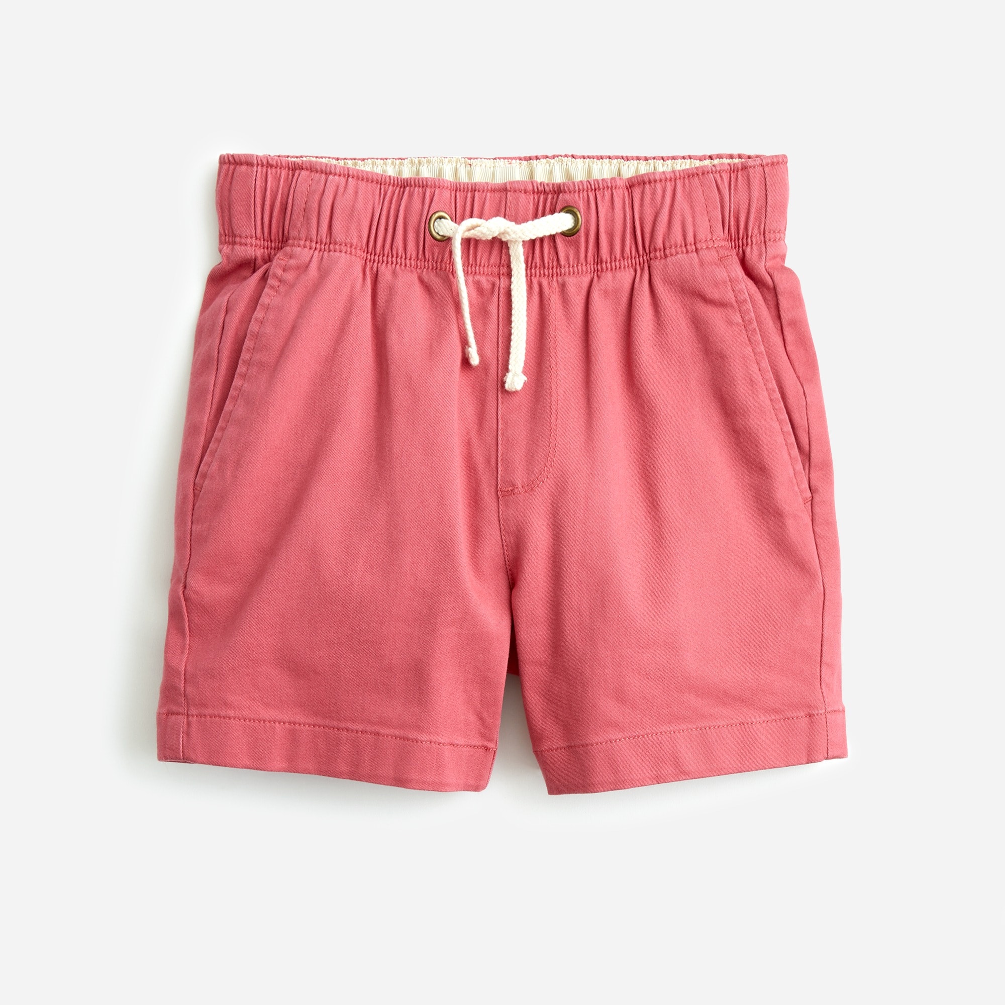Boys' dock short in midweight stretch chino