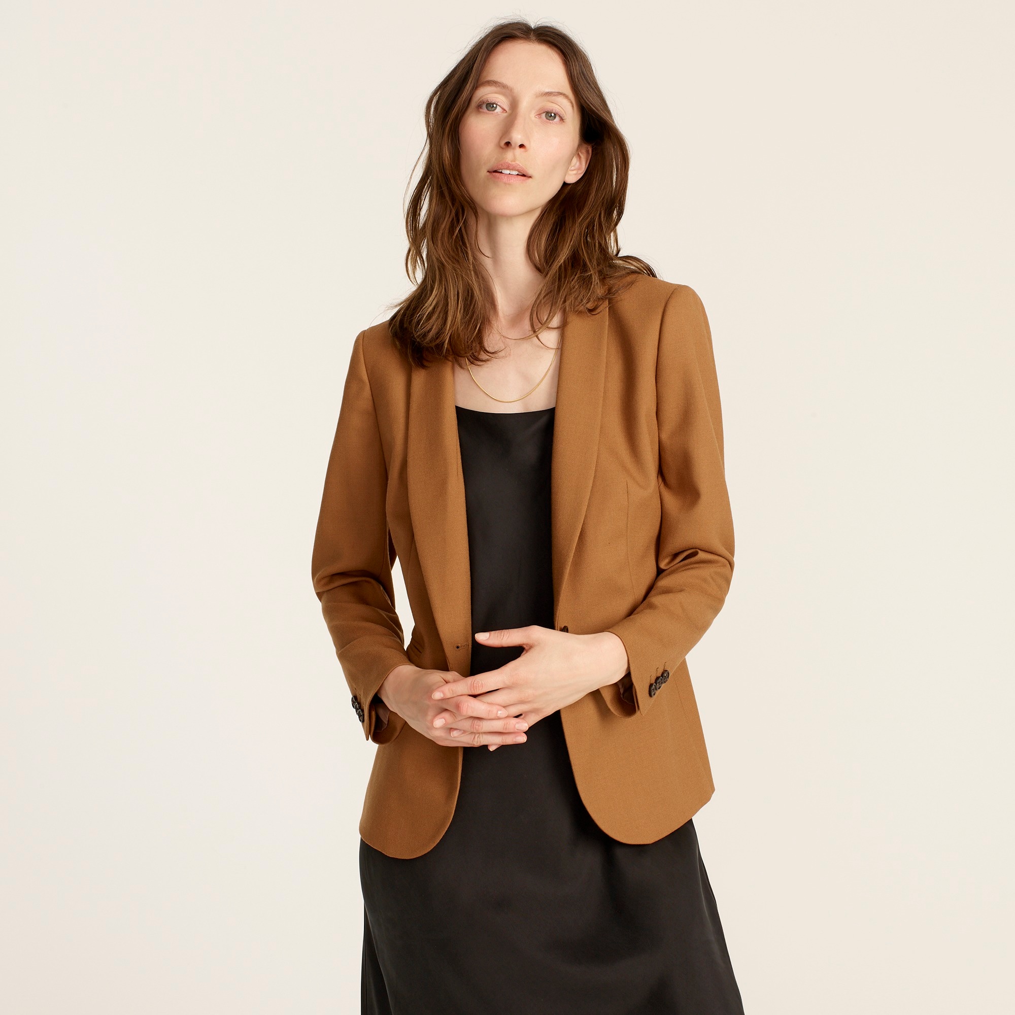 Parke blazer in wool flannel
