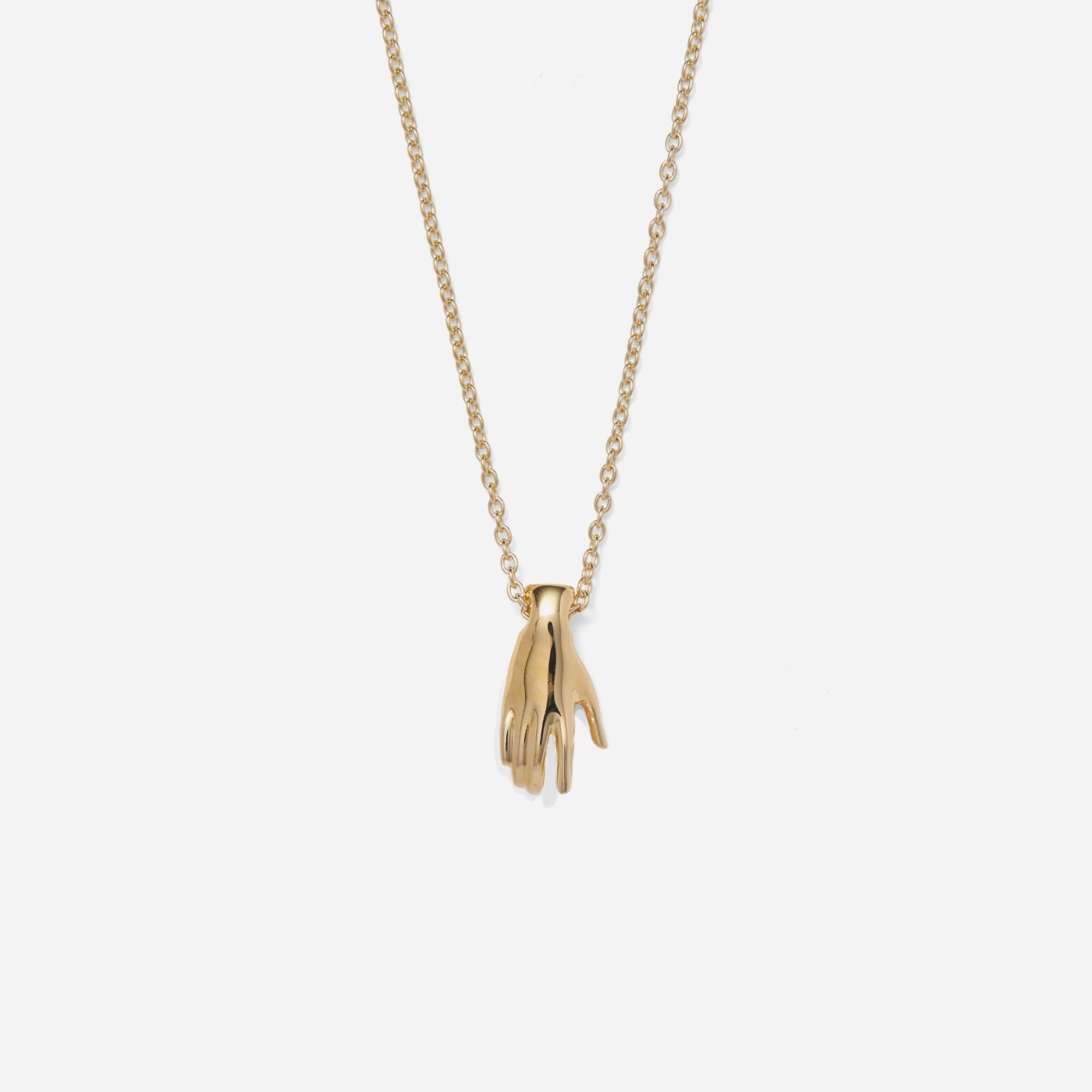 Lady Grey hand necklace