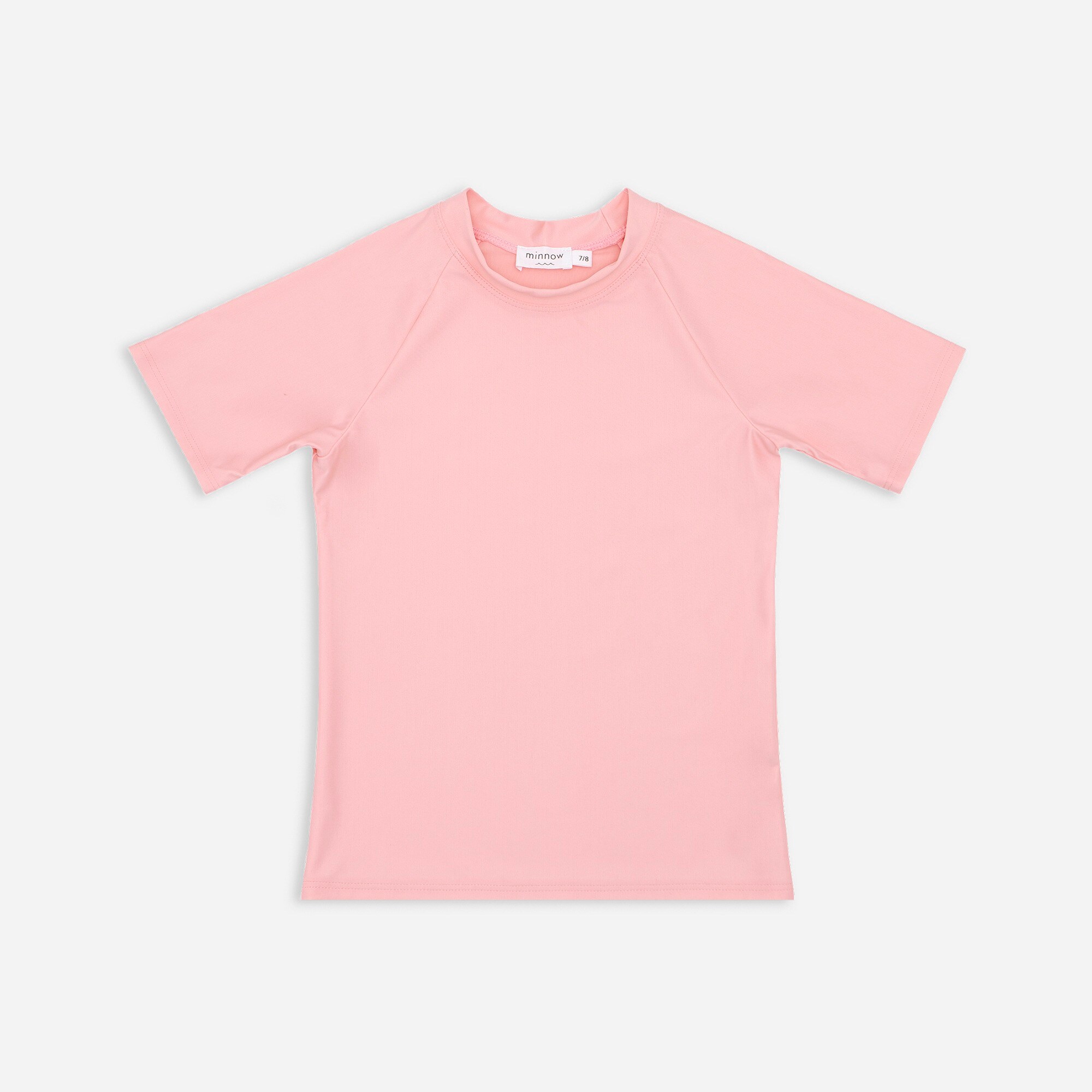 Kids' minnow striped short-sleeve rash guard