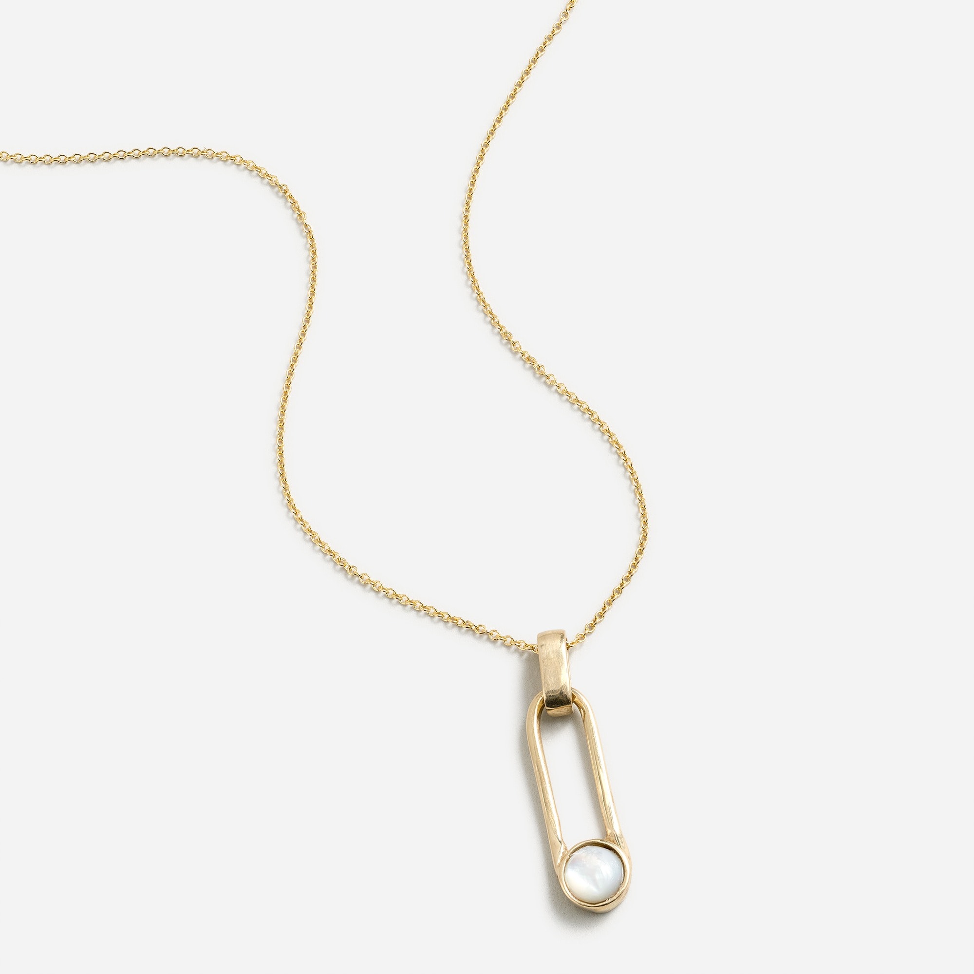 Odette New York Aura Mother of Pearl necklace