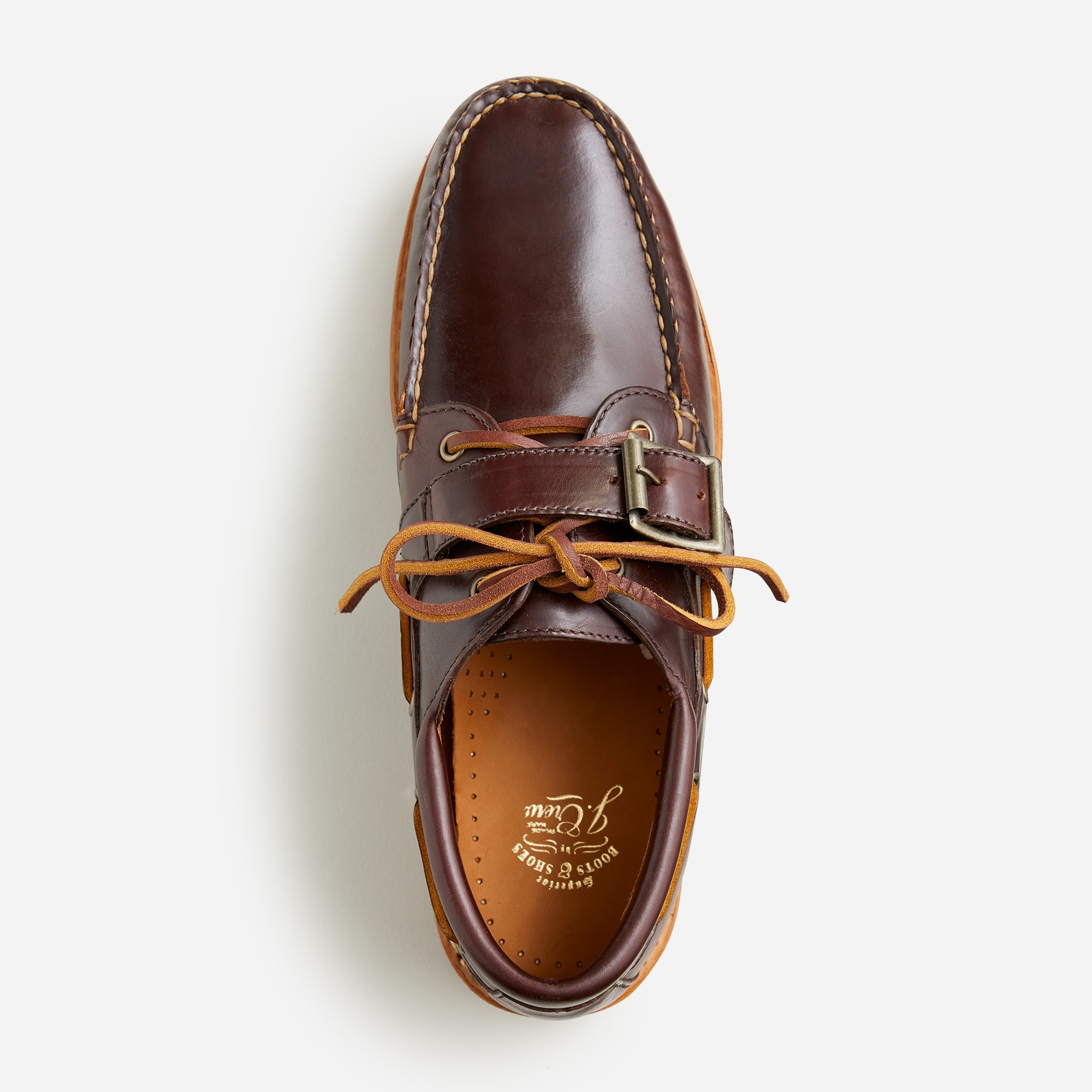 Hampshire hand-sewn buckle shoes
