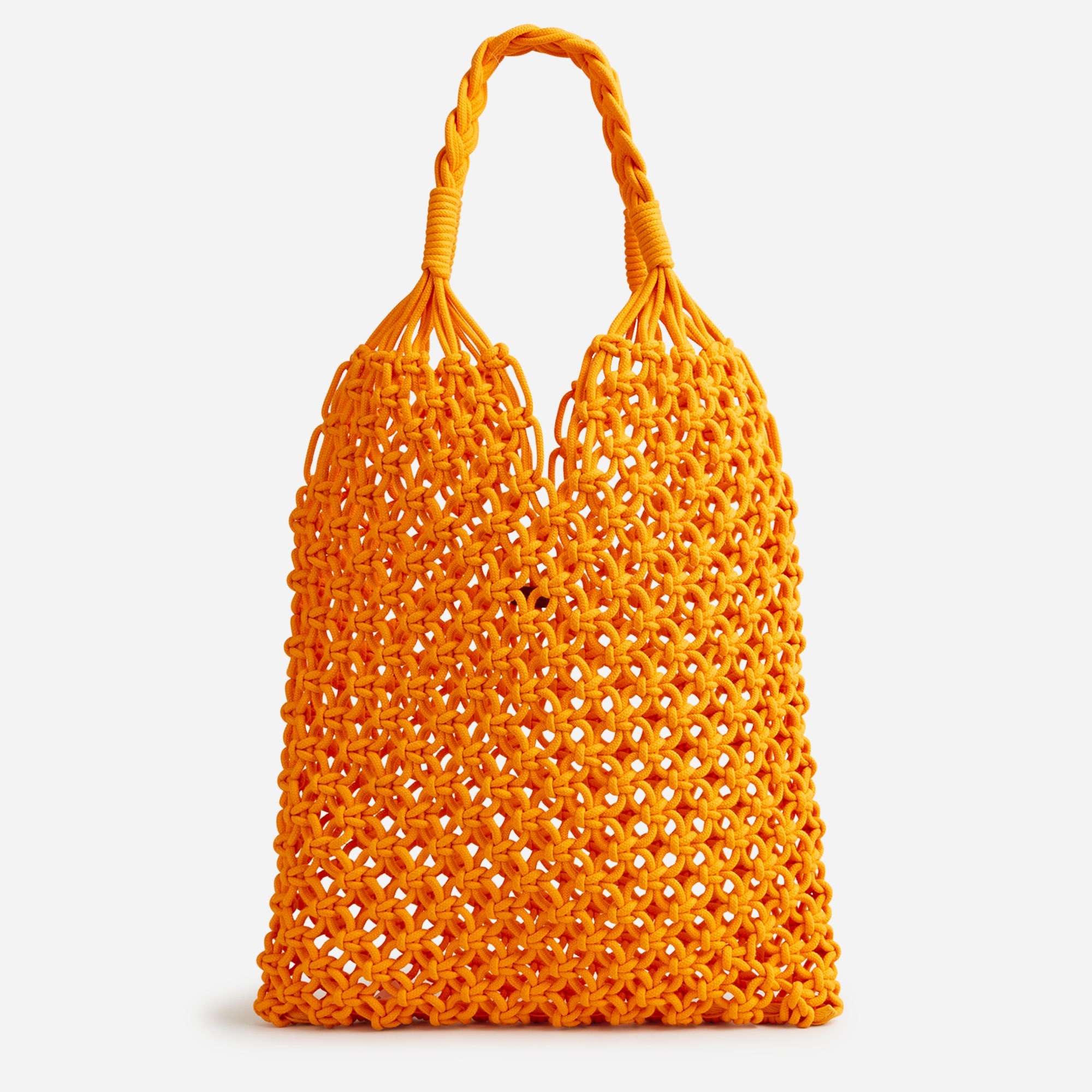 Cadiz hand-knotted rope tote