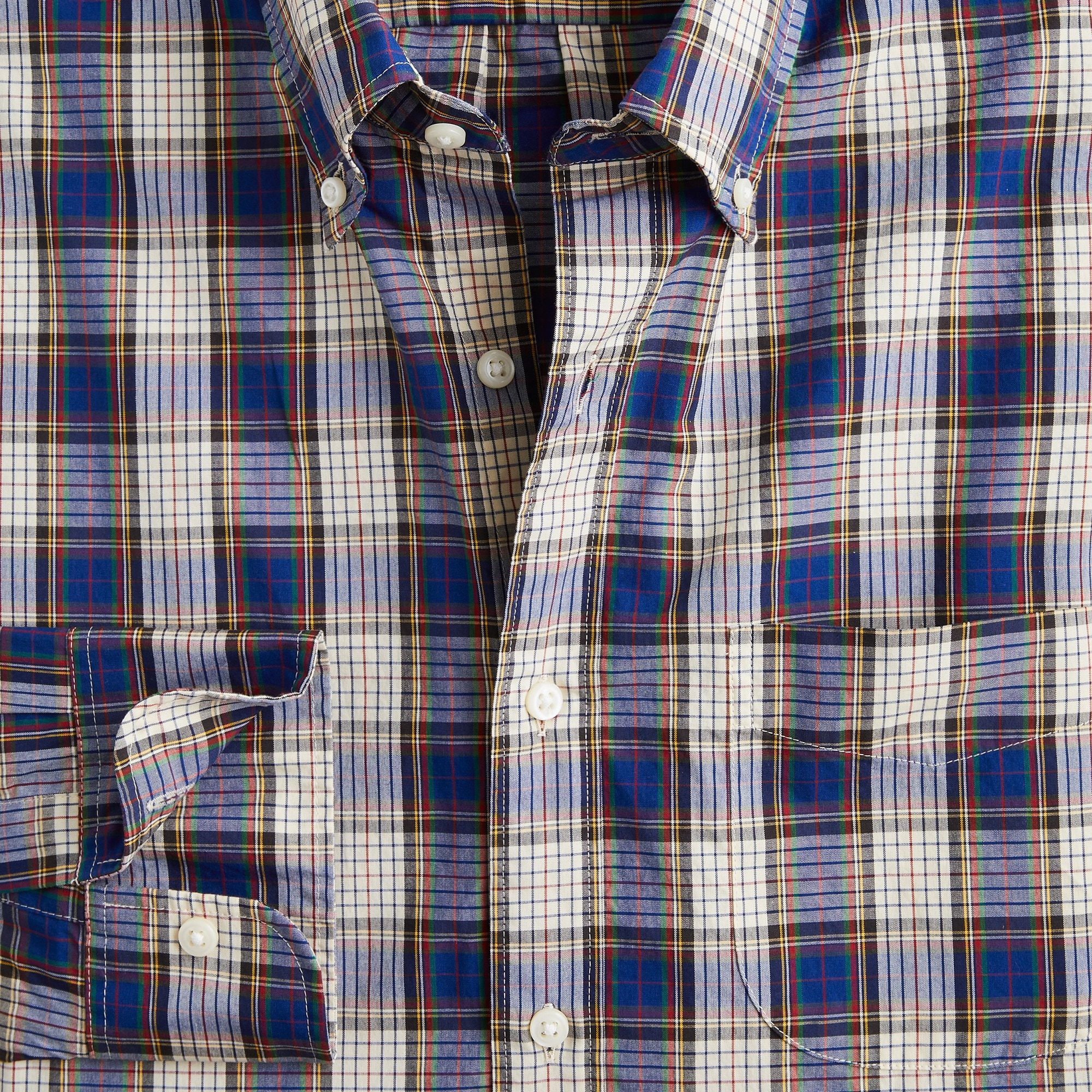 Secret Wash cotton poplin shirt