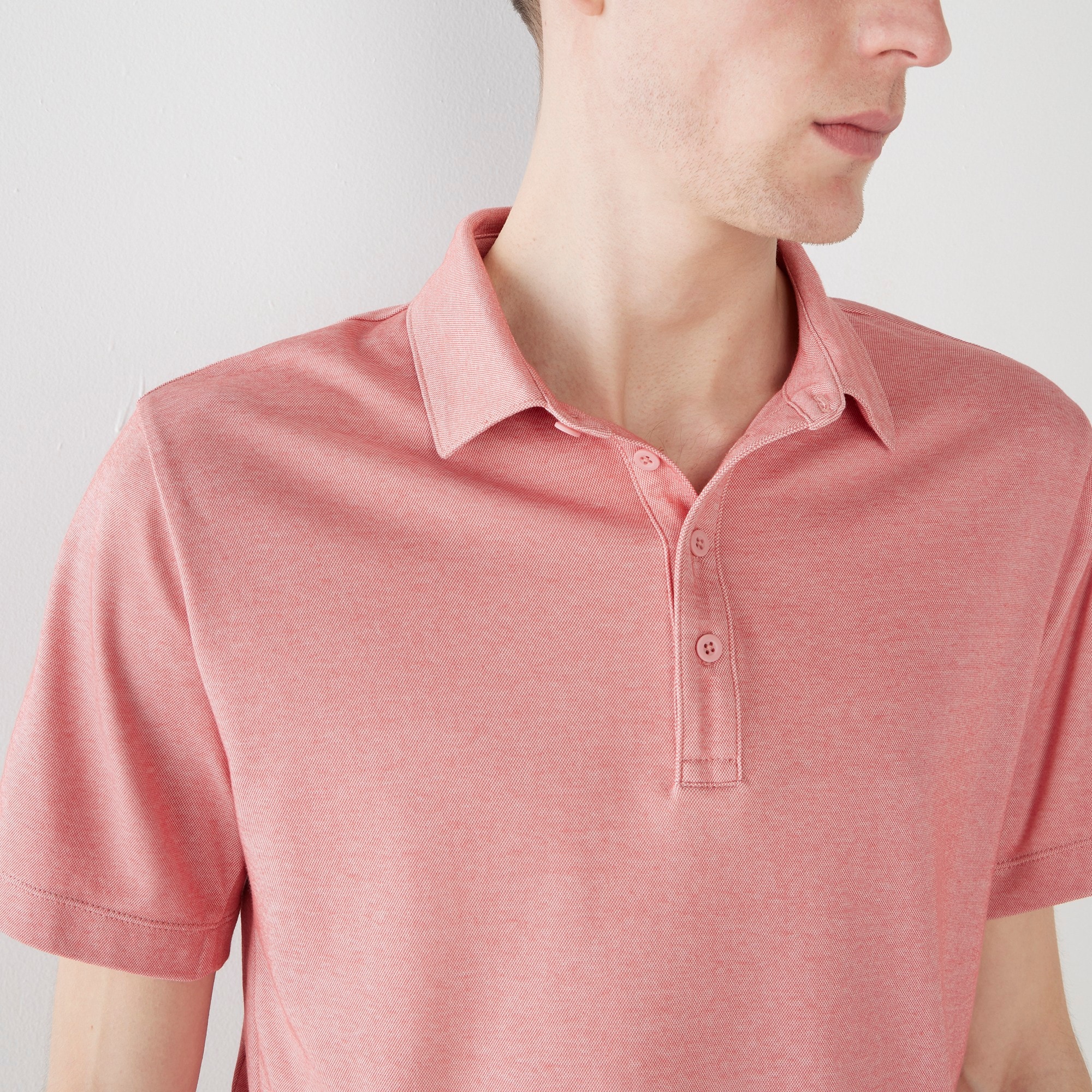 Performance polo shirt with COOLMAX®