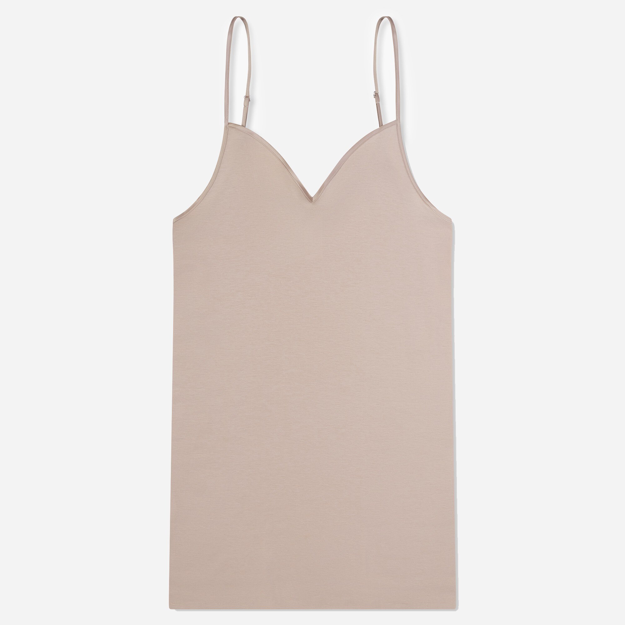 HANRO cotton seamless V-neck camisole