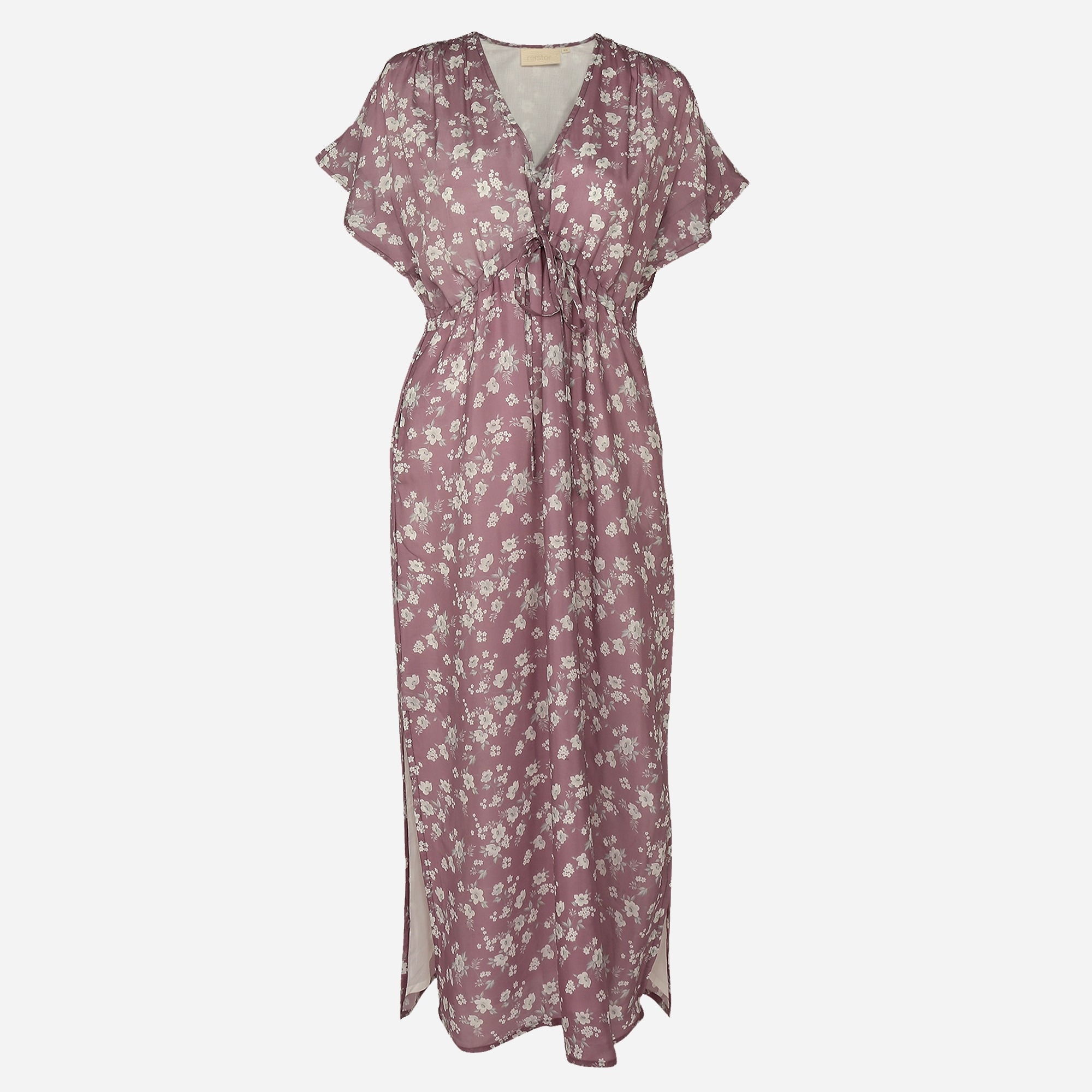 REISTOR gathered maxi dress