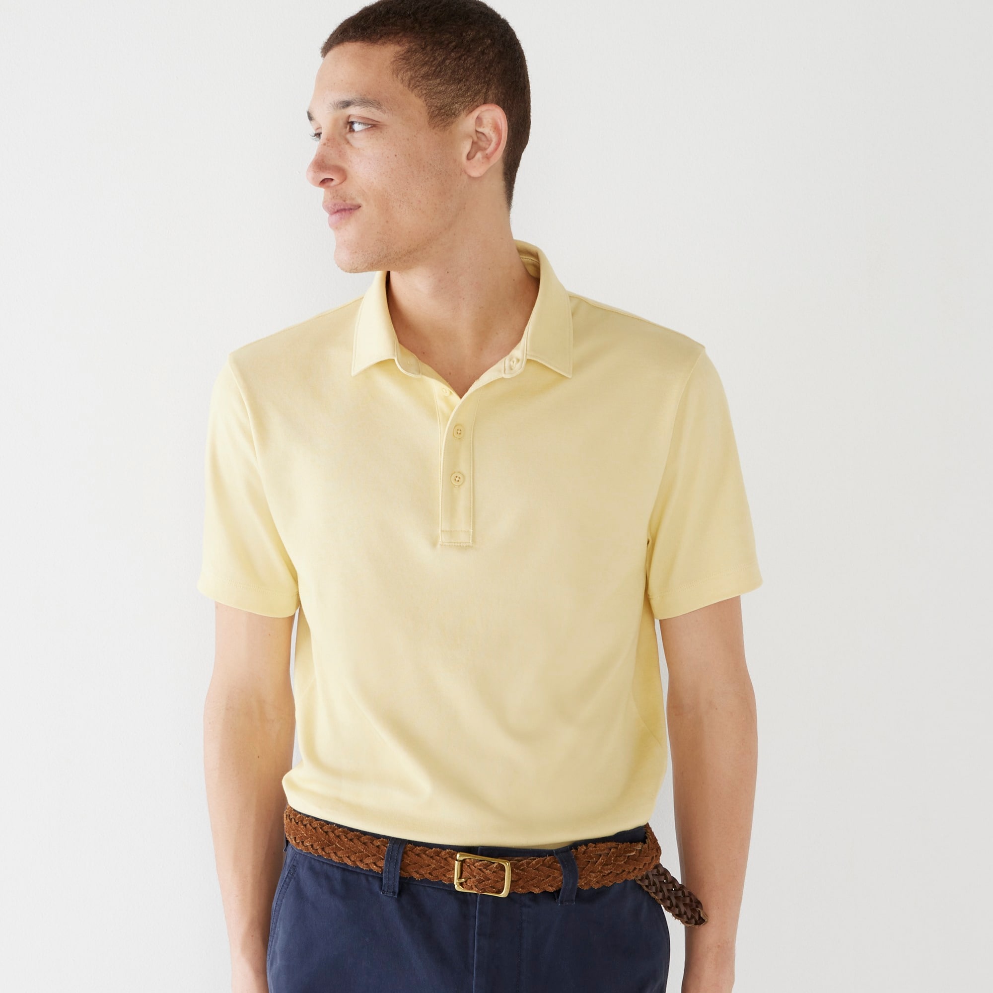 Performance polo shirt with COOLMAX®