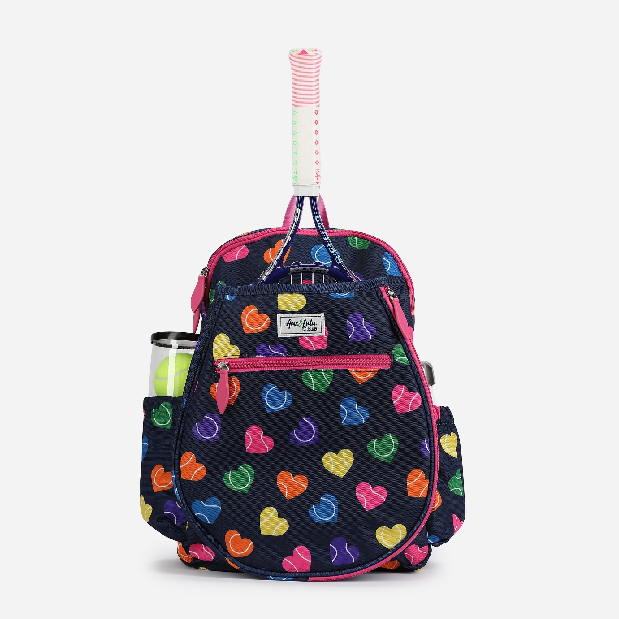 Ame & Lulu girls' big love tennis backpack