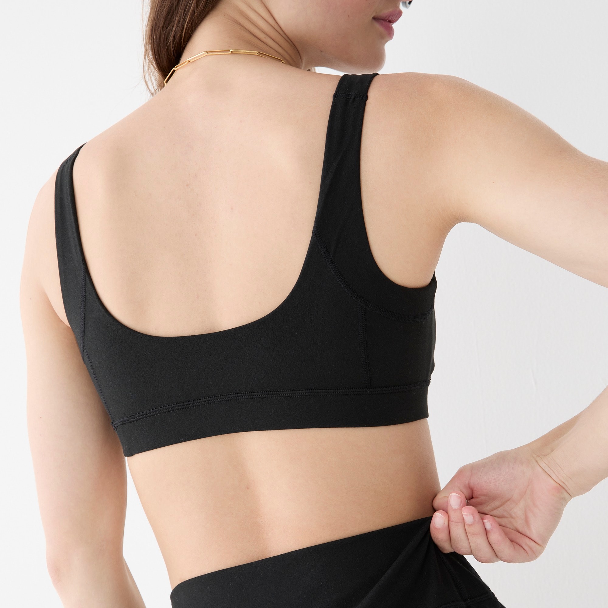 CloudStretch scoopneck sports bra