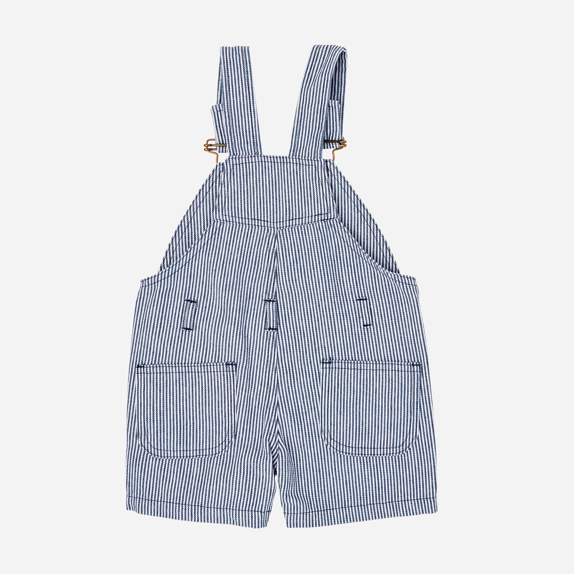 Dotty Dungarees kids' classic overall short