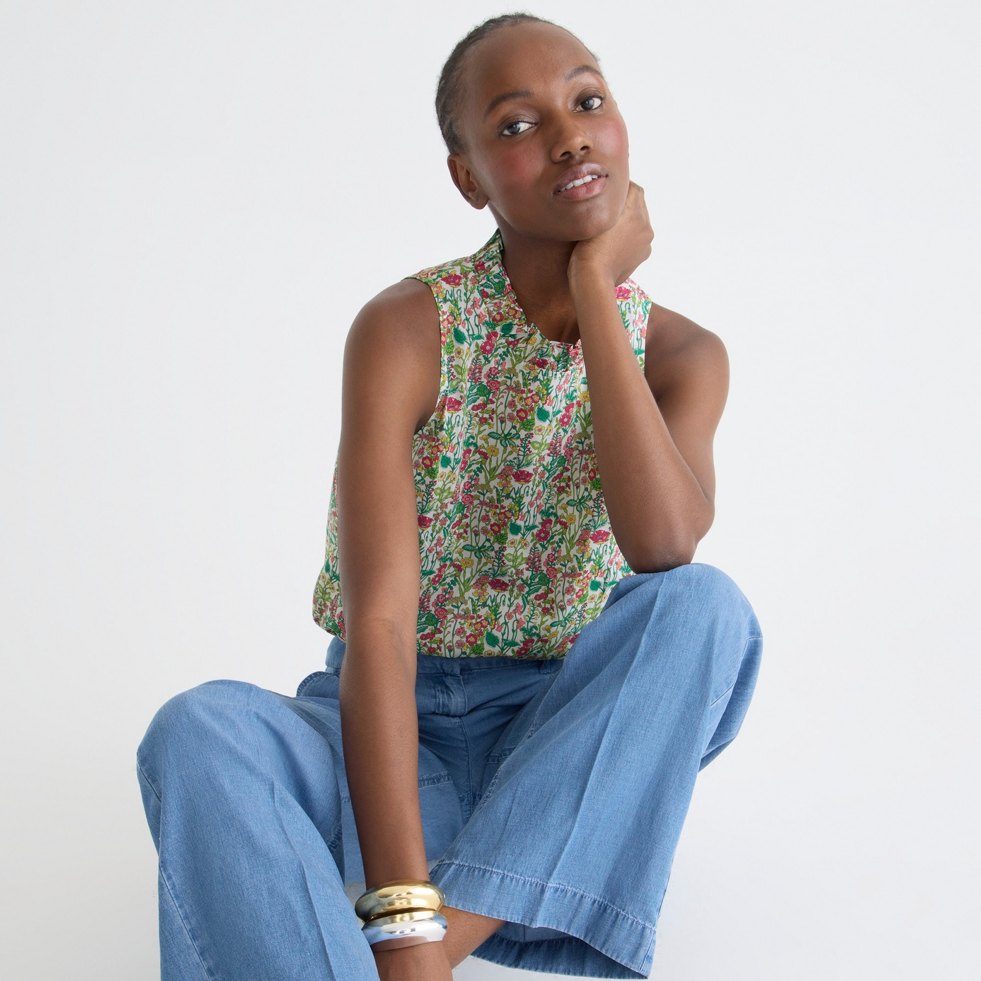 Fleur top in Liberty® fabric