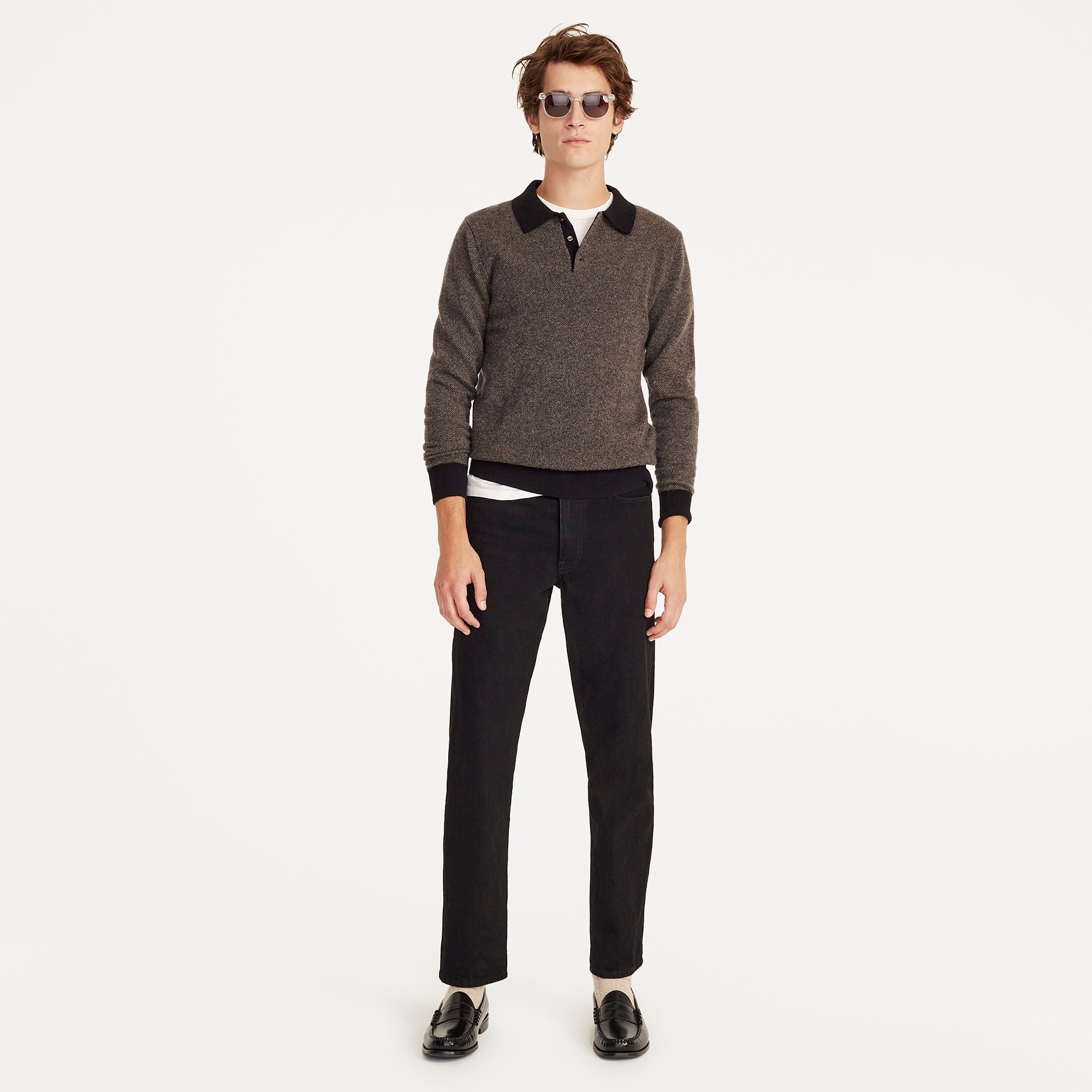 Classic Straight-fit jean in black wash