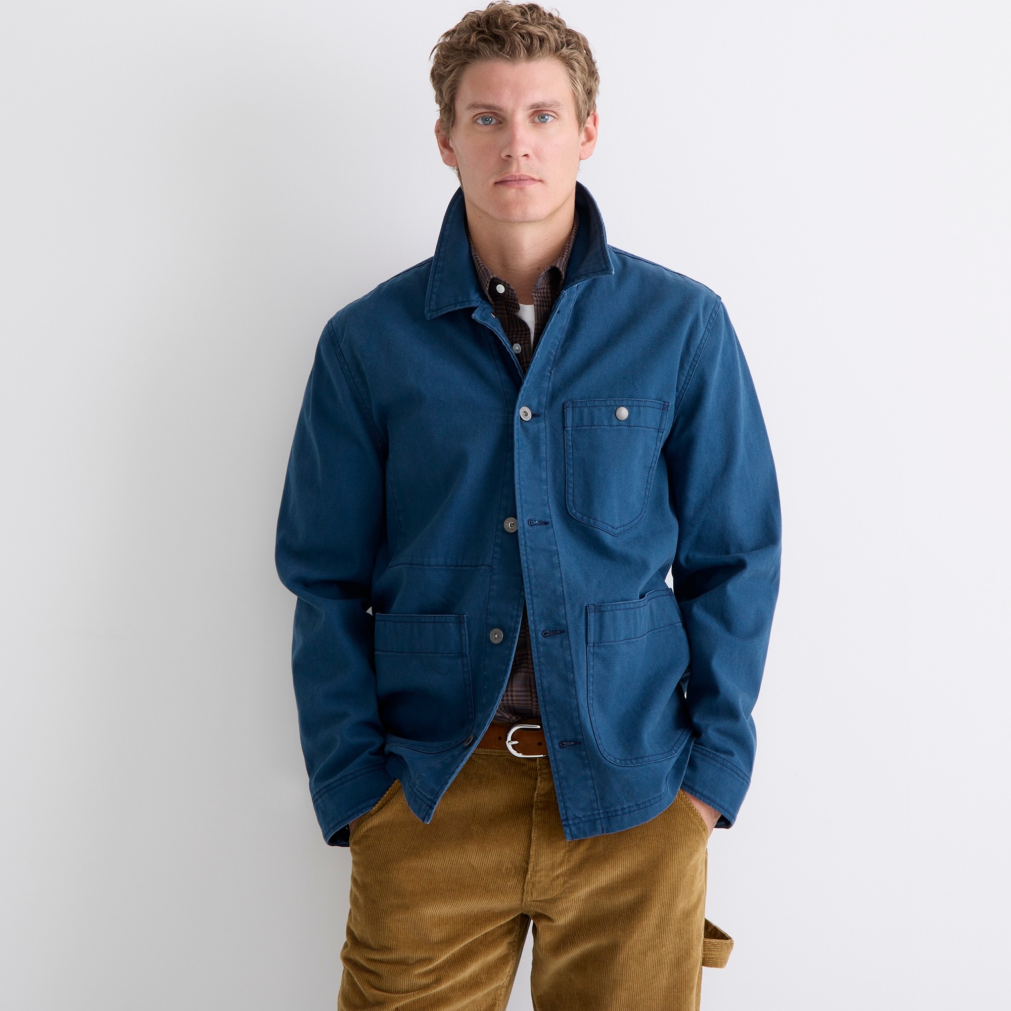 Wallace & Barnes duck canvas utility chore jacket