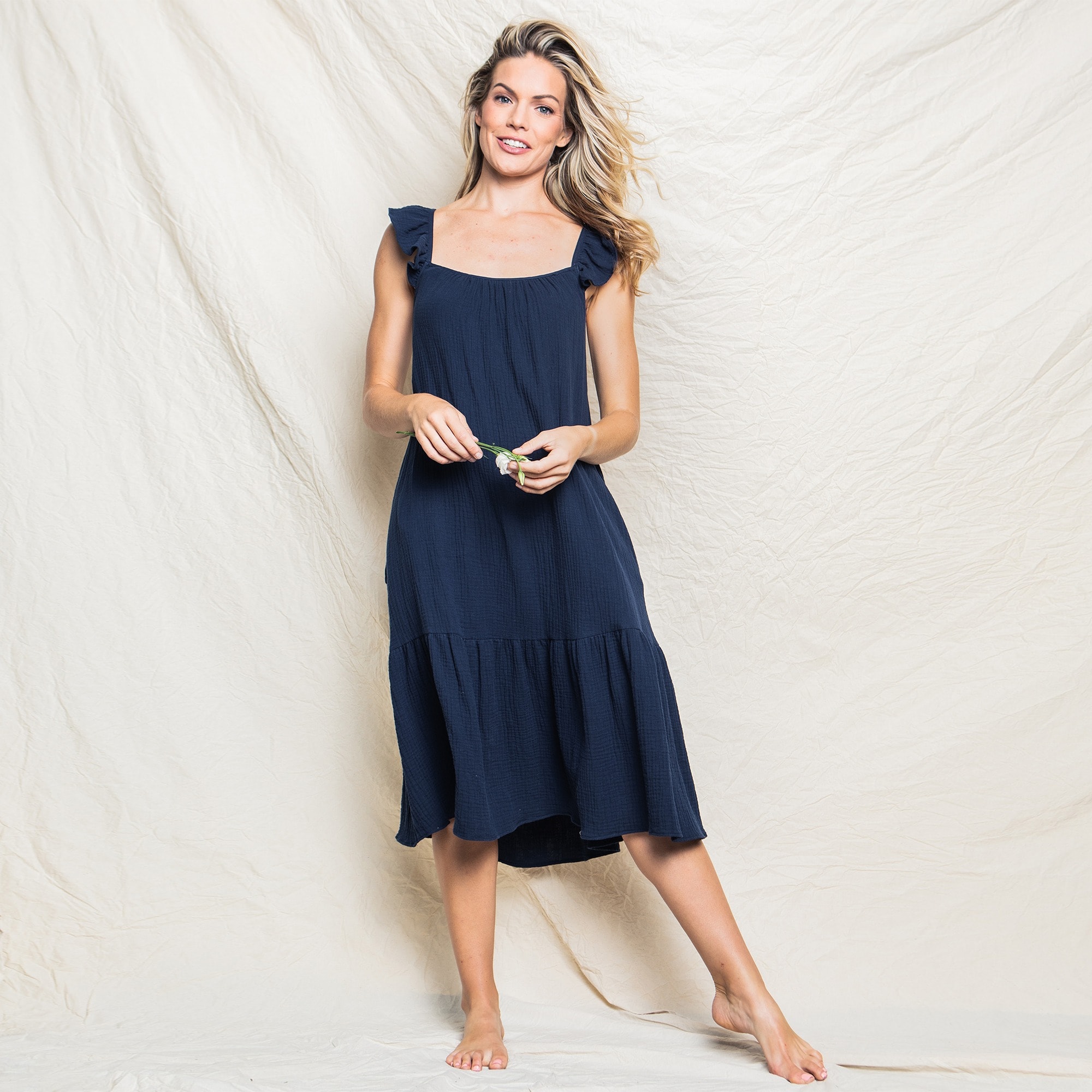 Petite Plume women's gauze Celeste nightdress
