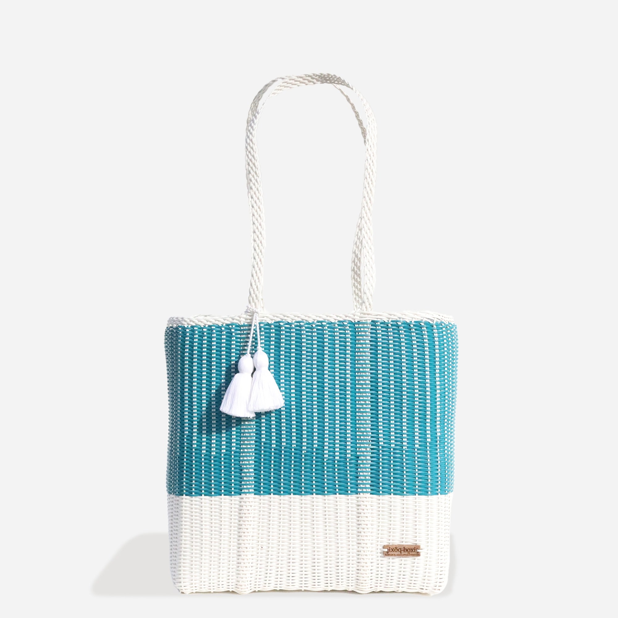 ixöq extra-large recycled-plastic cesta tote