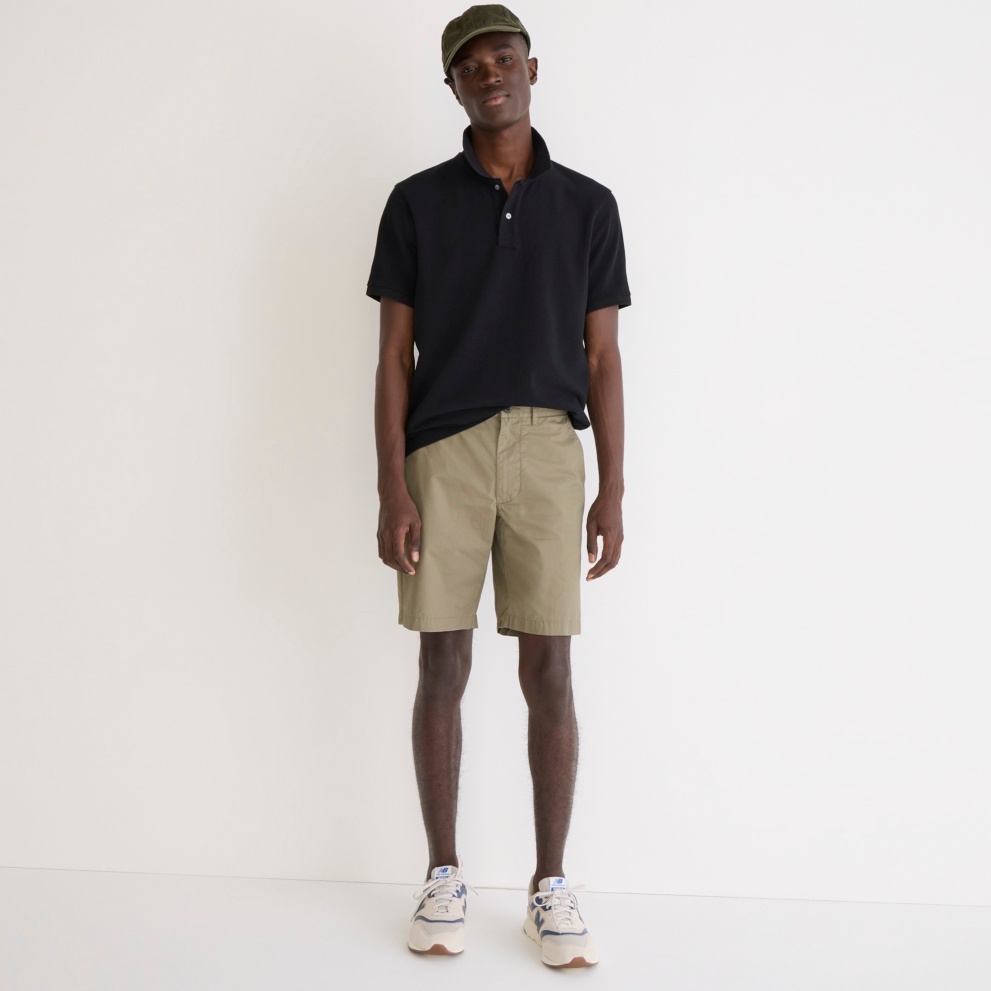 9" stretch chino short