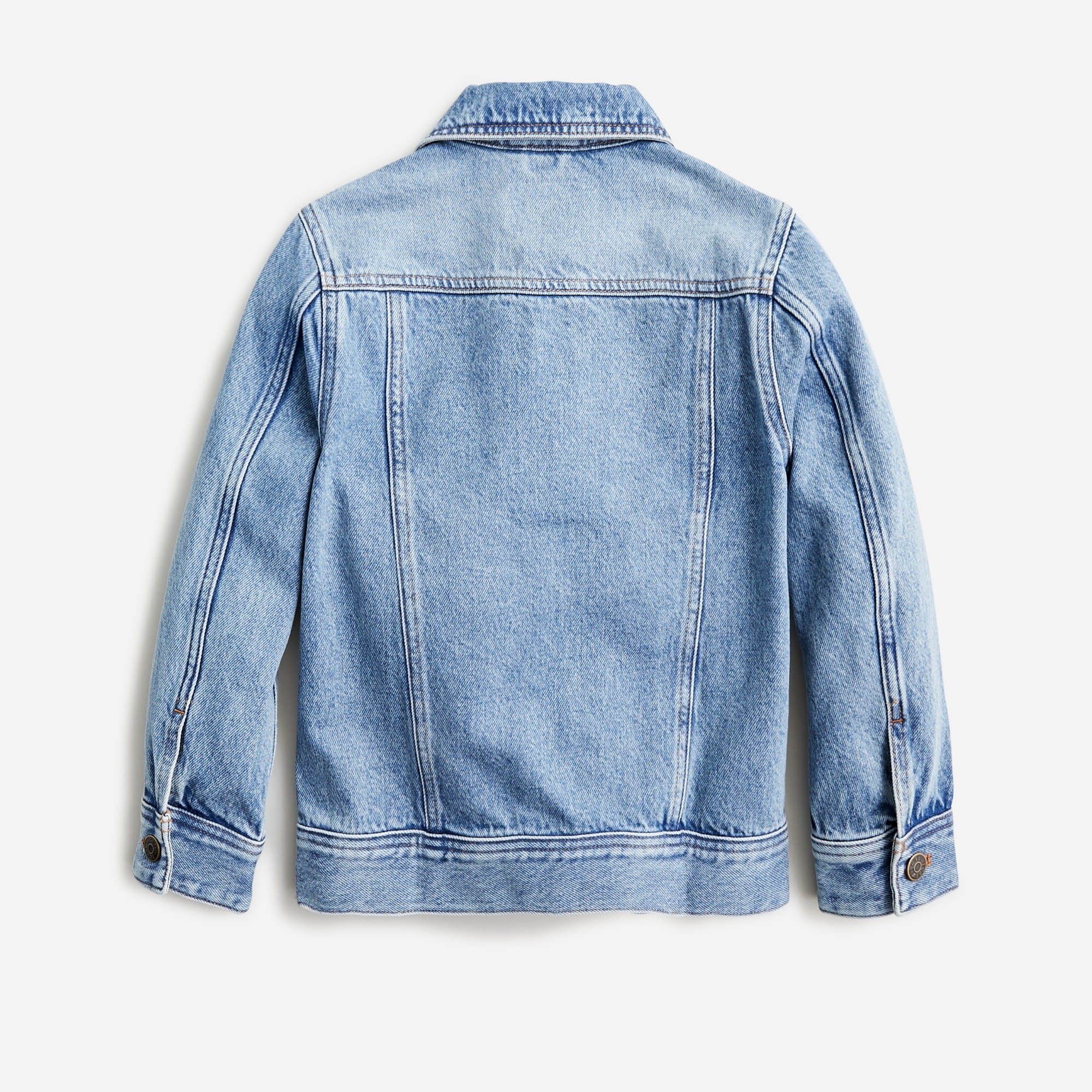 Kids' denim jacket in tidal wash