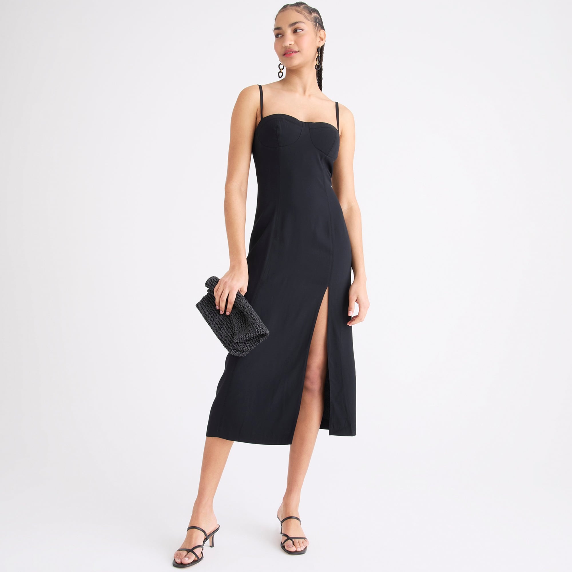 Collection invite dress in crepe
