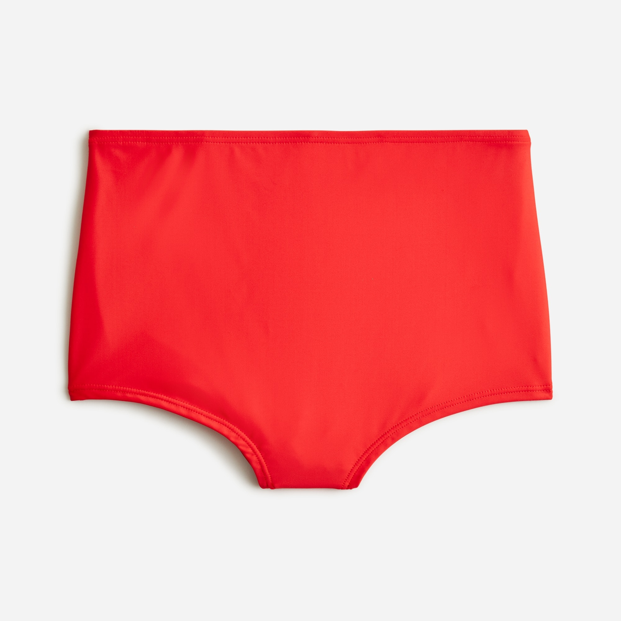 Retro high-rise bikini bottom