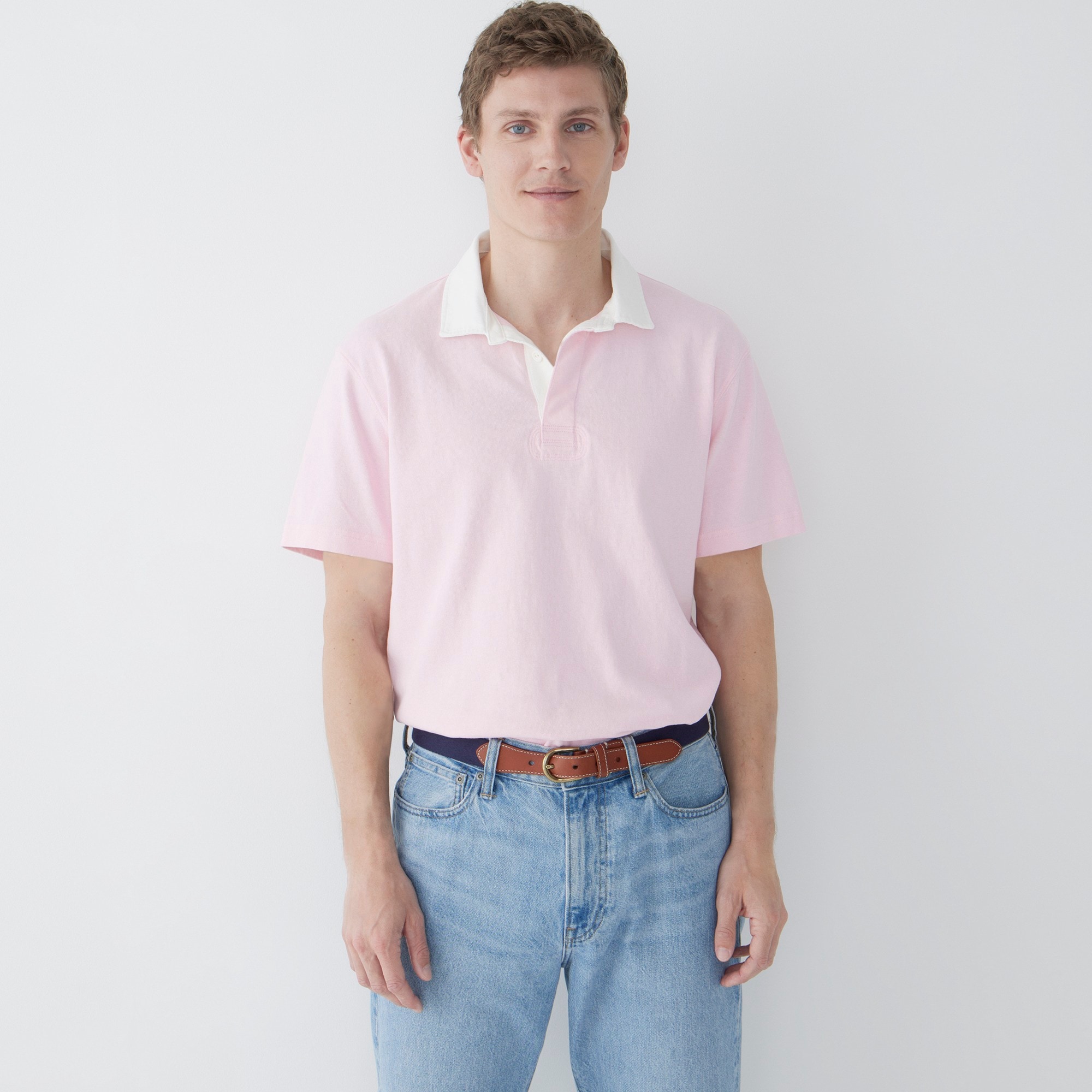 Short-sleeve rugby shirt