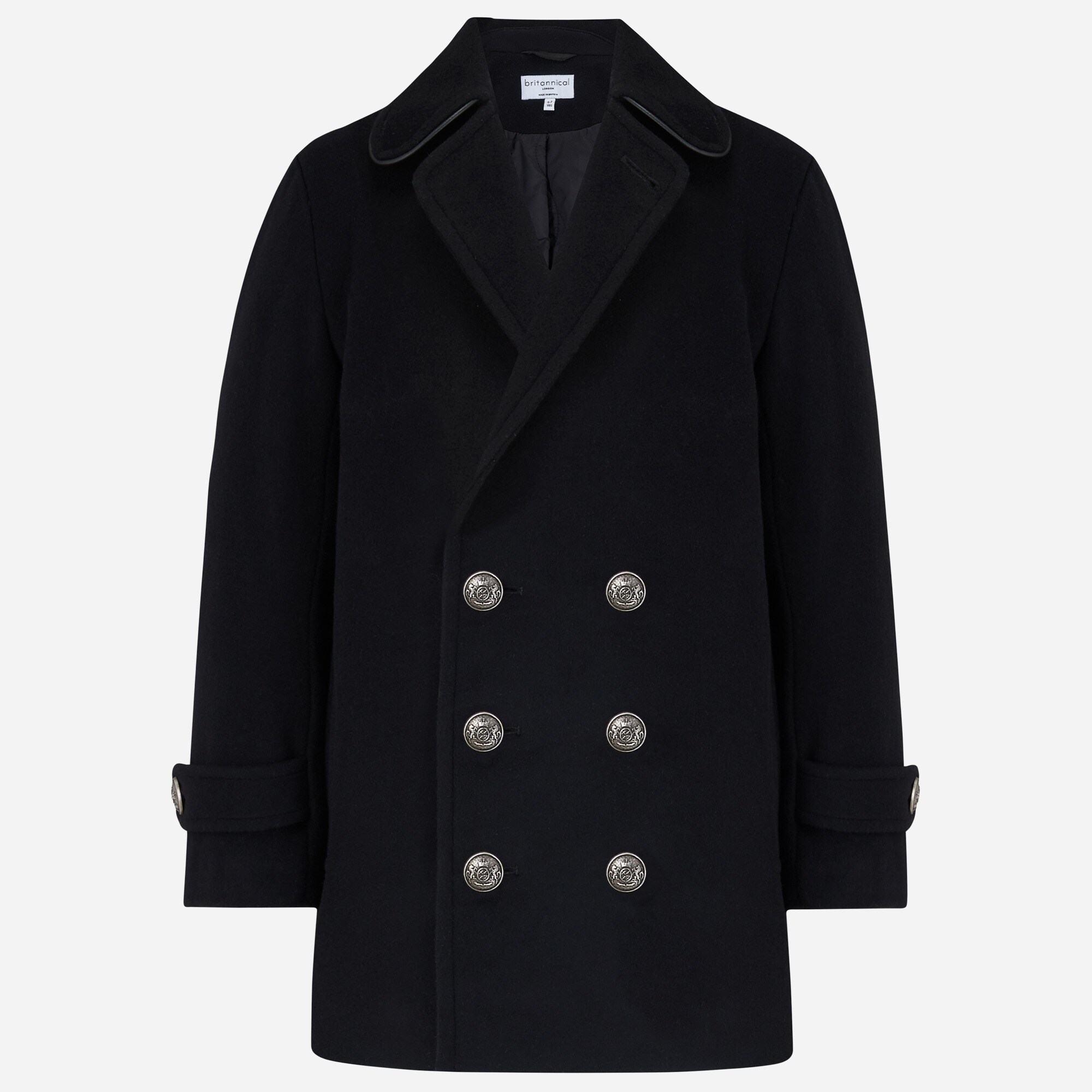 Britannical London Lambeth reefer coat