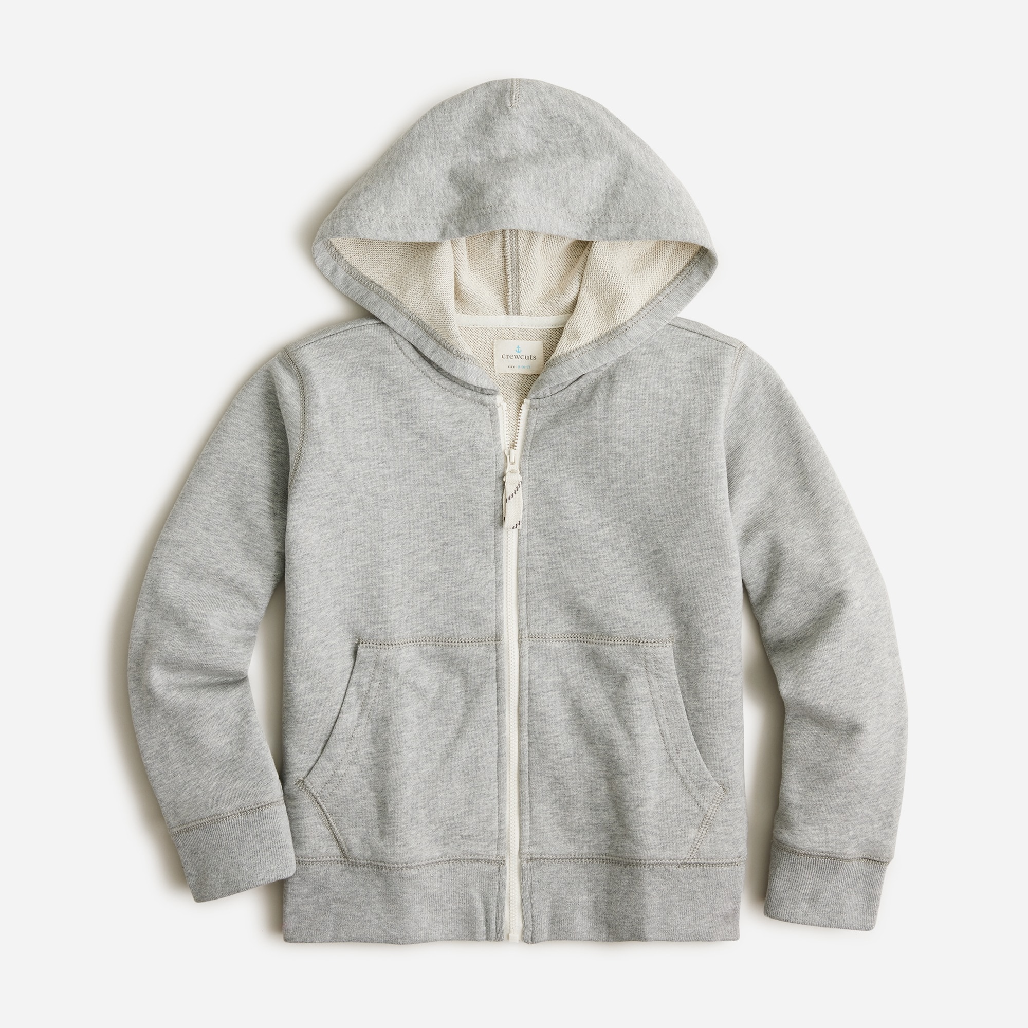 Kids' french terry full-zip hoodie