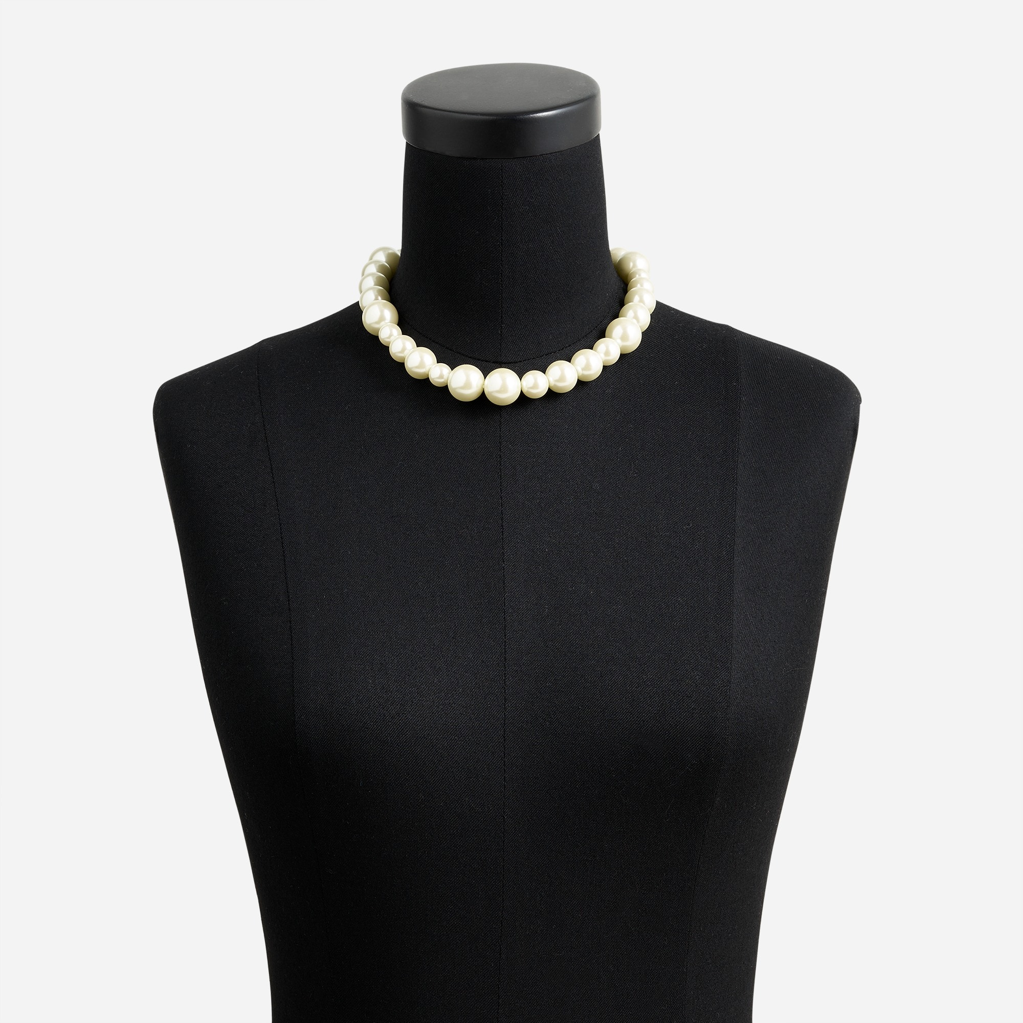 Pearl ball necklace