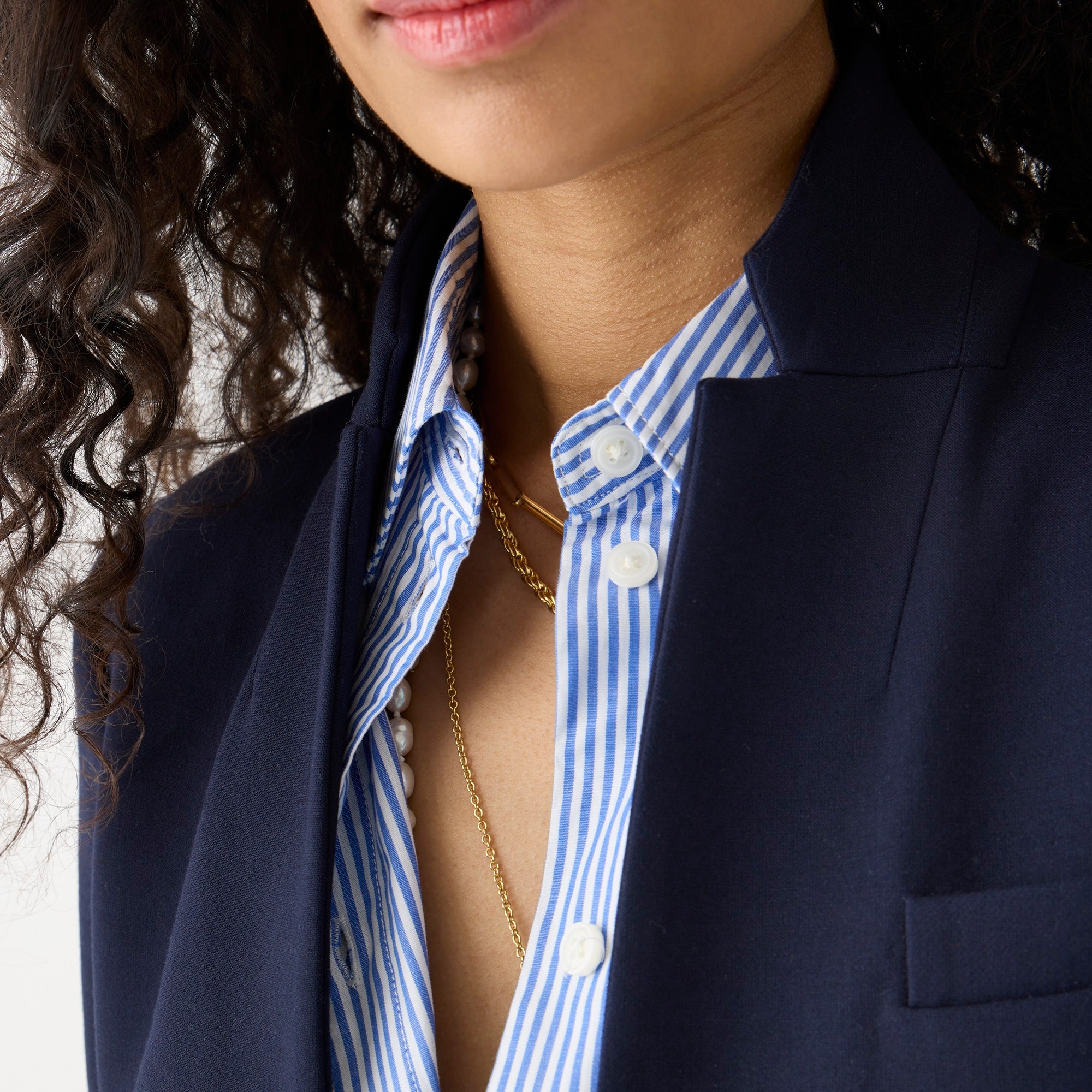 Regent blazer in four-season stretch
