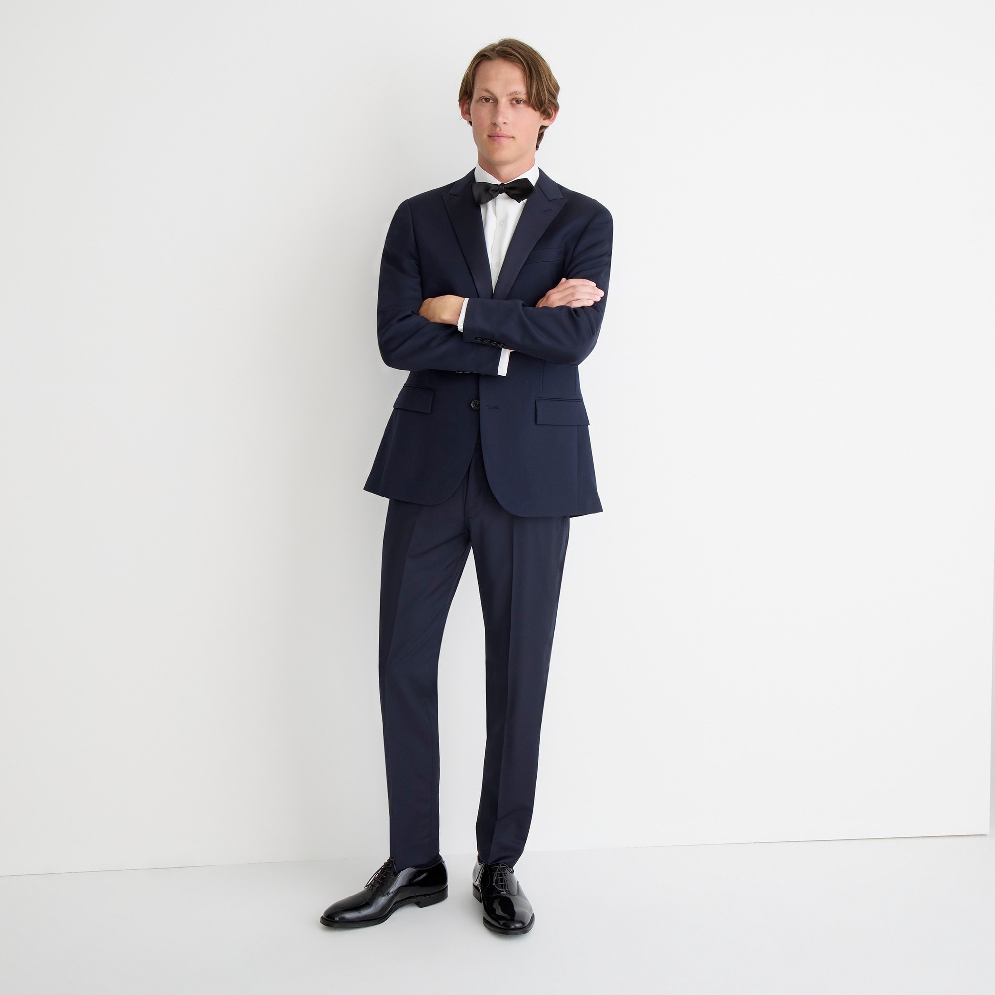 Ludlow Slim-fit tuxedo jacket in Italian wool