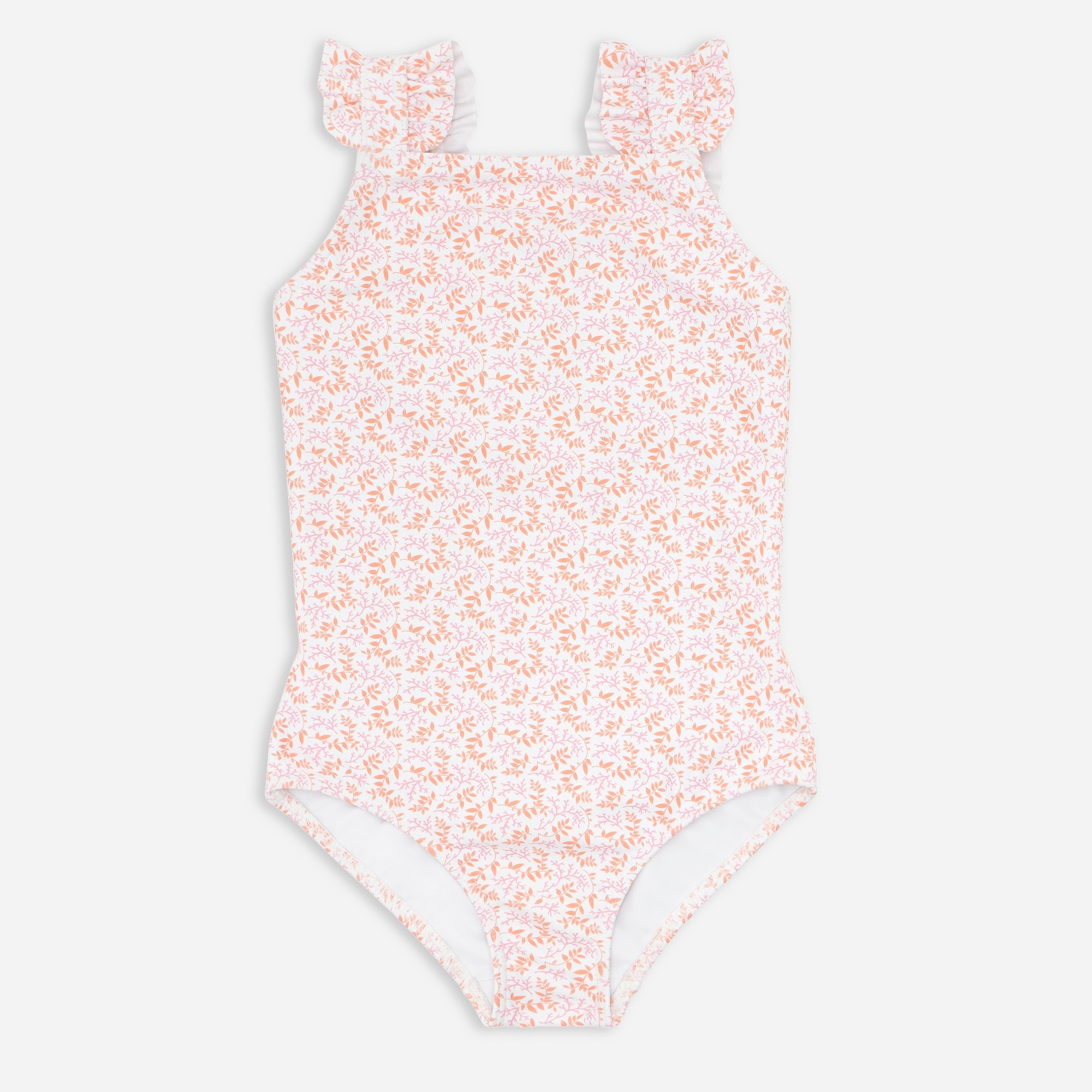 Girls' minnow™ ruffle-strap one-piece