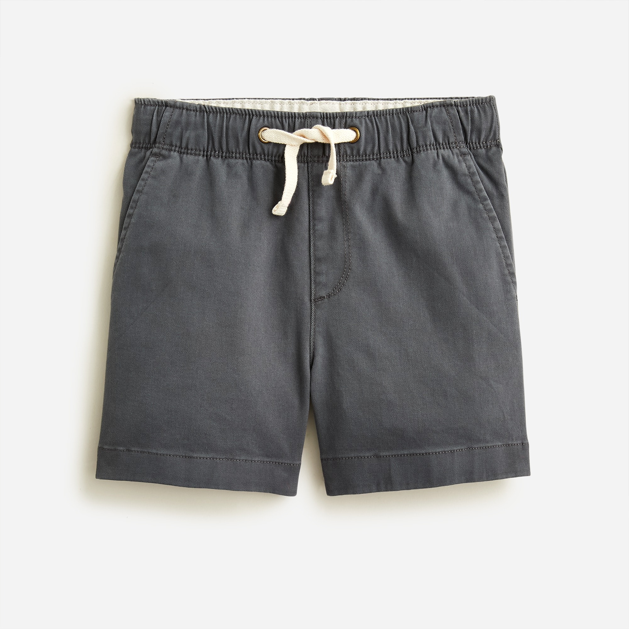 Boys' dock short in midweight stretch chino