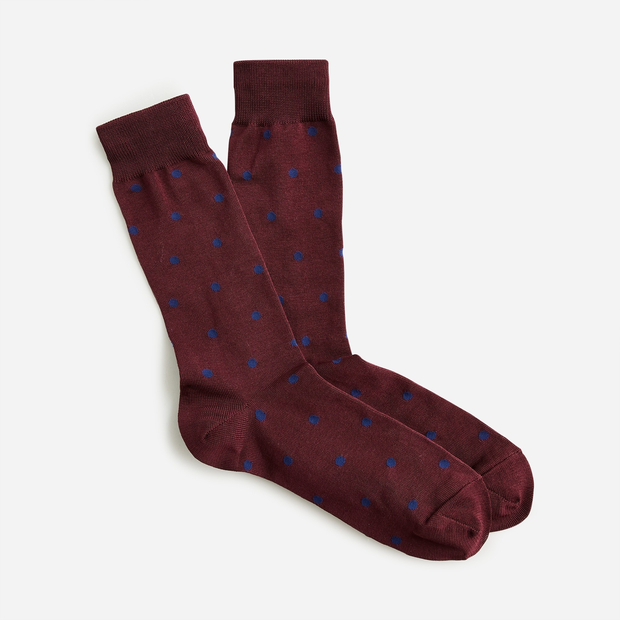 Dress socks in dots