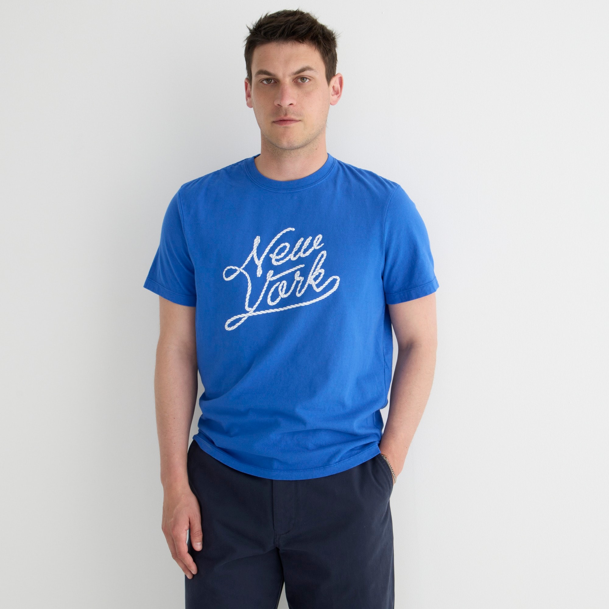 Made-in-the-USA New York graphic T-shirt