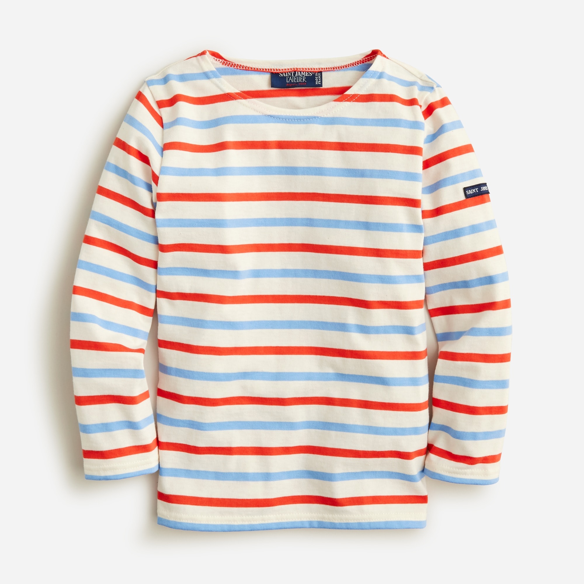 Saint James® X crewcuts long-sleeve striped T-shirt