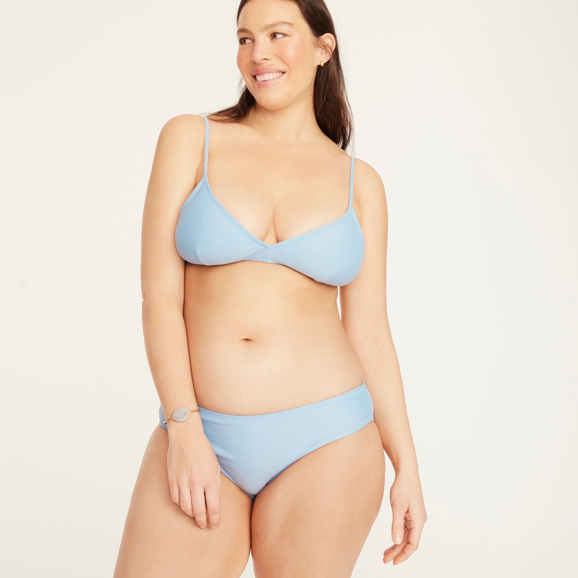 Classic full-coverage bikini bottom