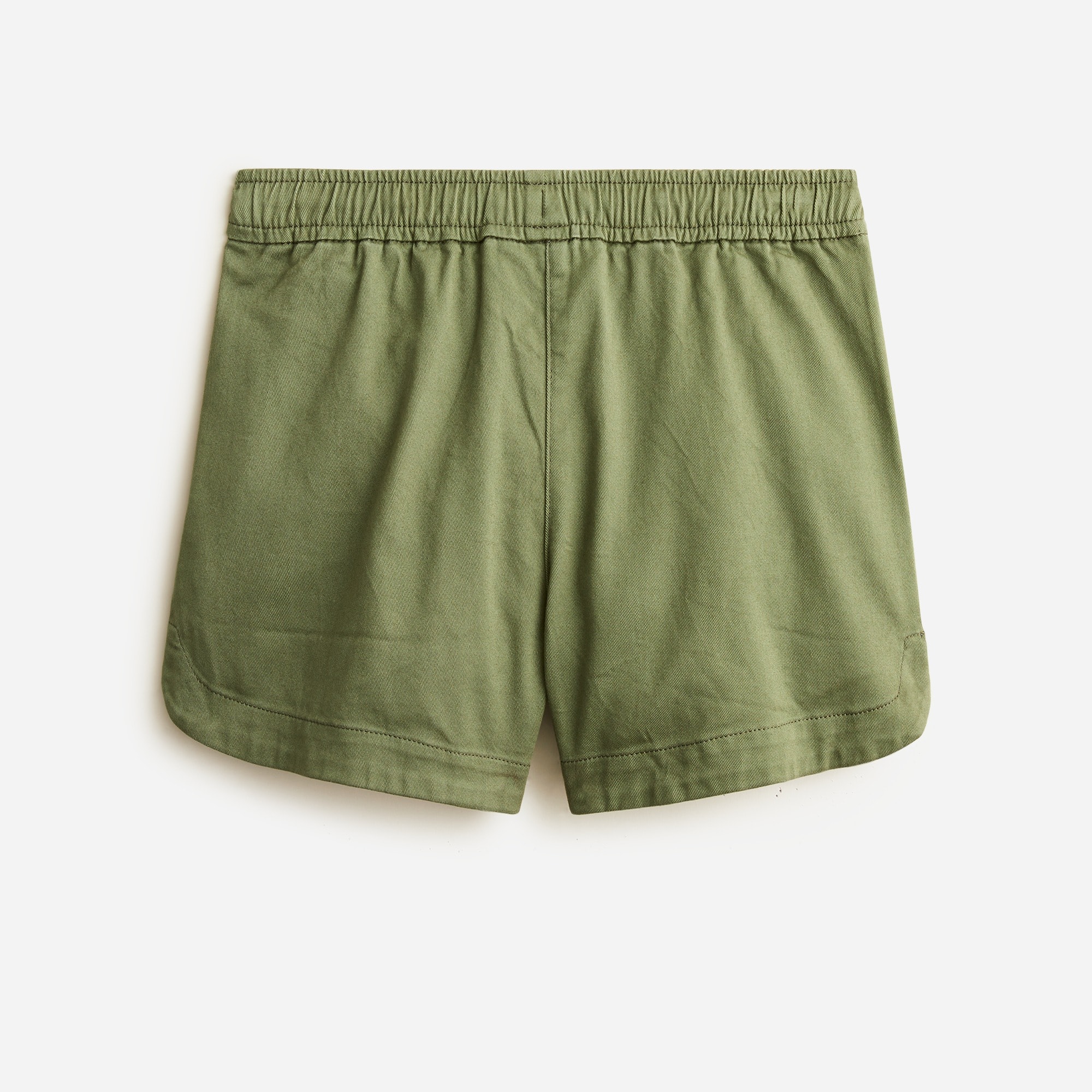 Girls' fishtail-hem short in chino