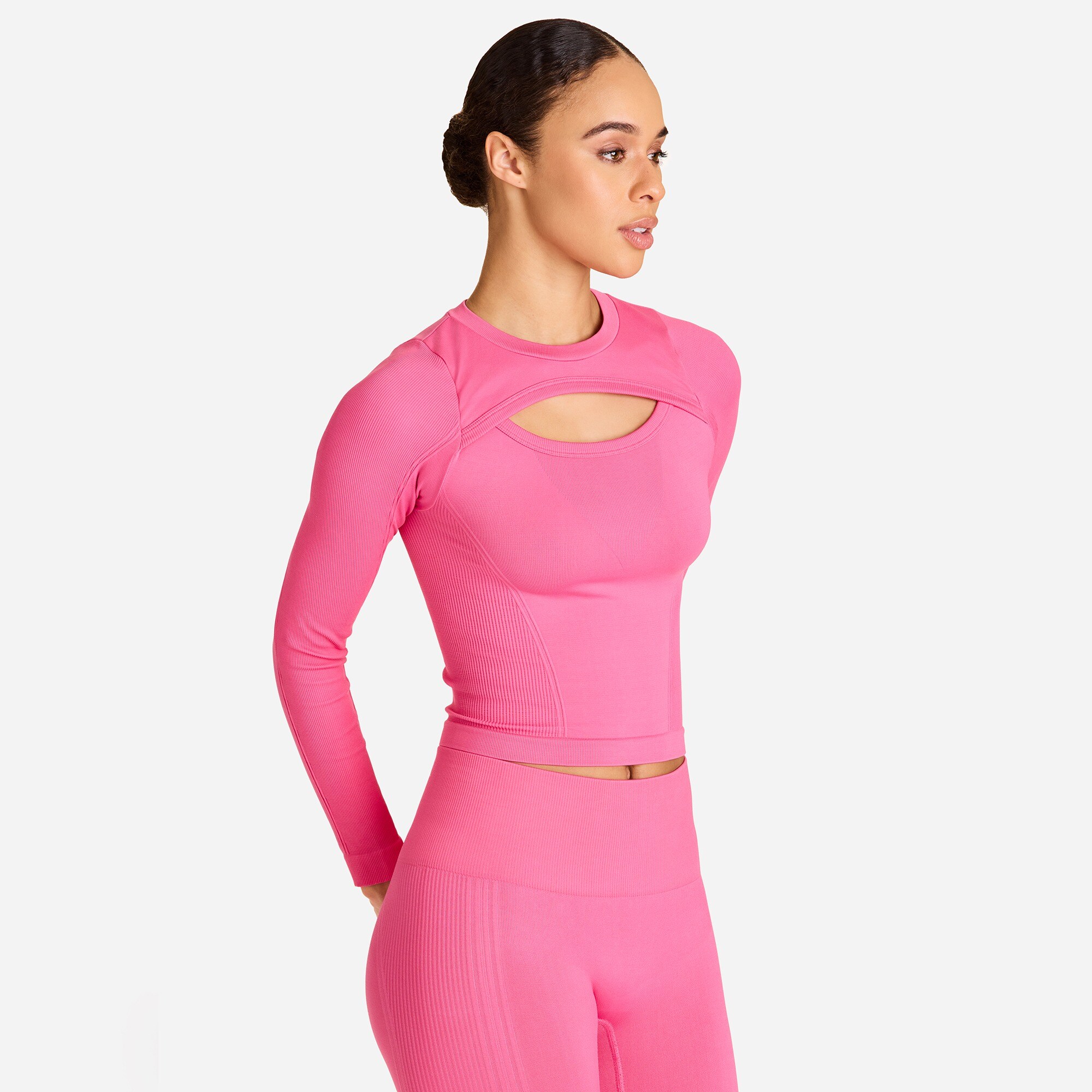 Alala® slash seamless long-sleeve top